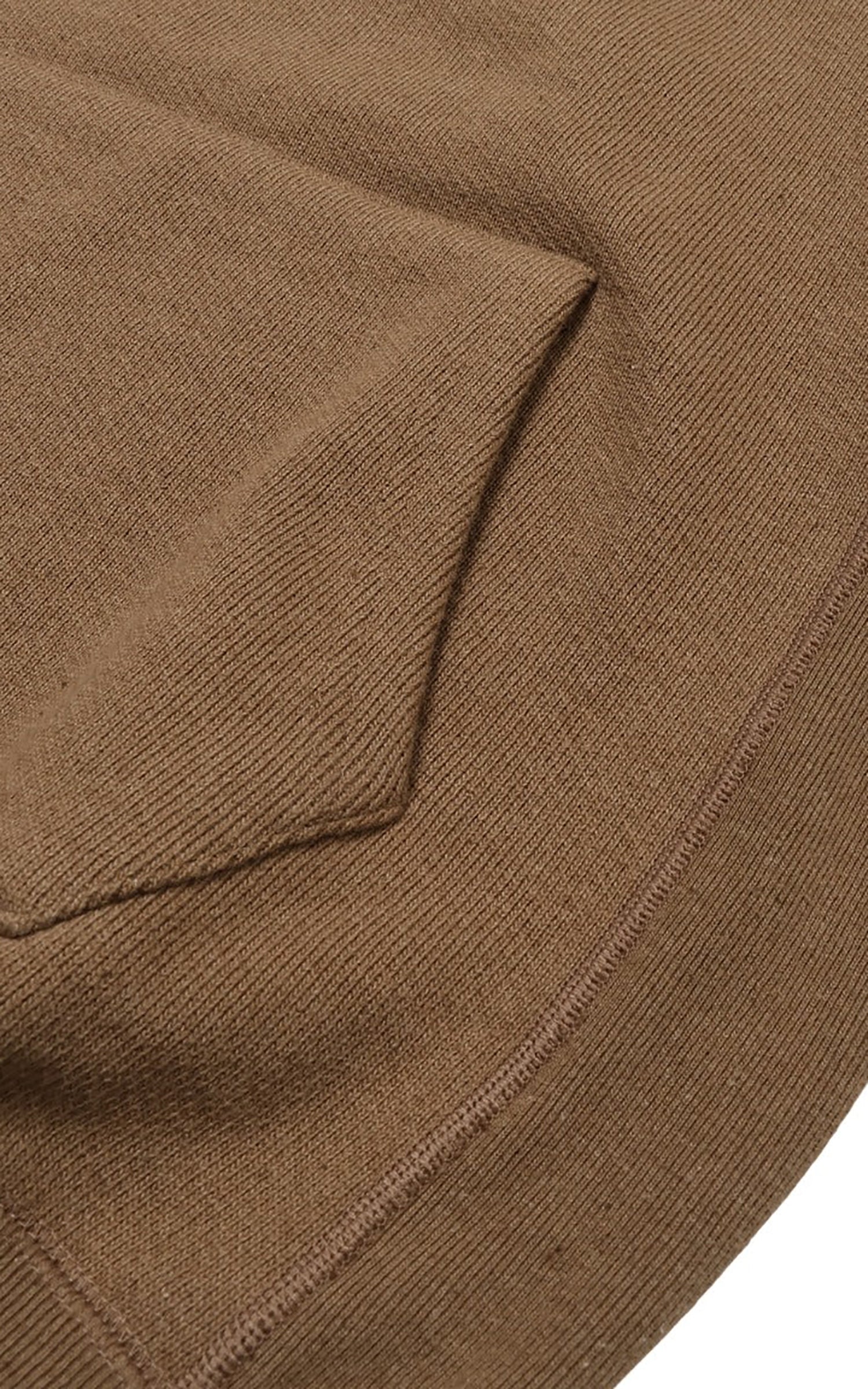 Wonder Looper Pullover Hoodie Double Heavyweight French Terry Iron Mordant Foxfibre® Coyote 80