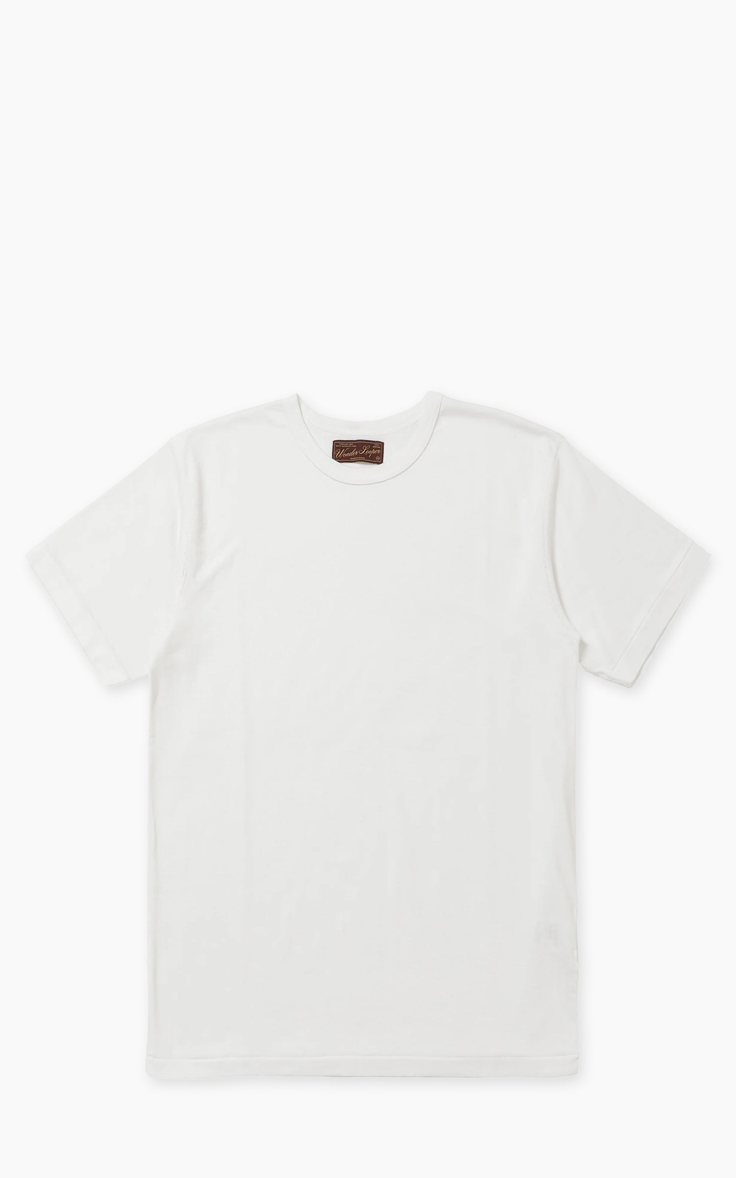 Wonder Looper Ultimate Pima Tsuriami T-Shirt White