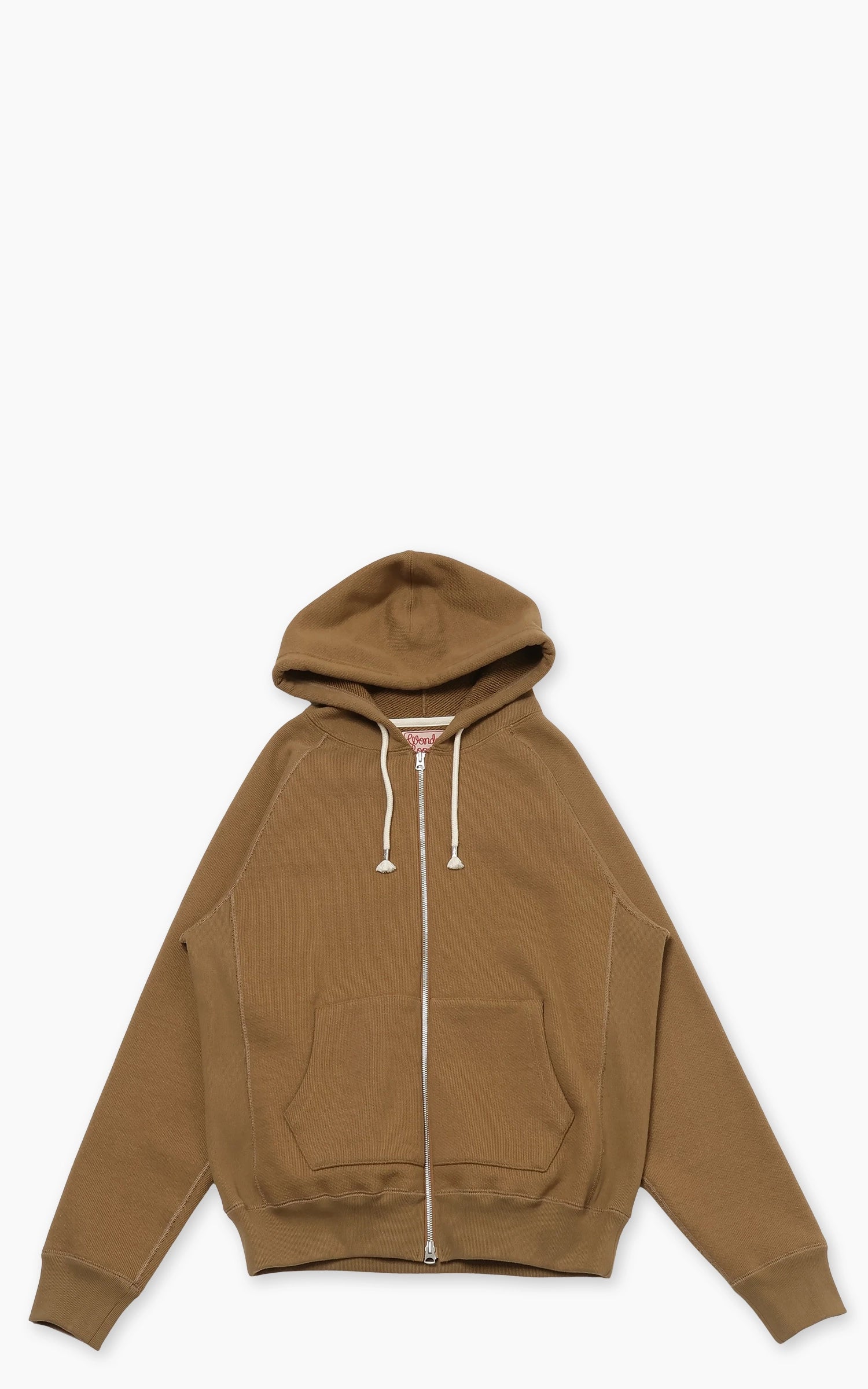 Wonder Looper Zip Hoodie Double Heavyweight French Terry Dune