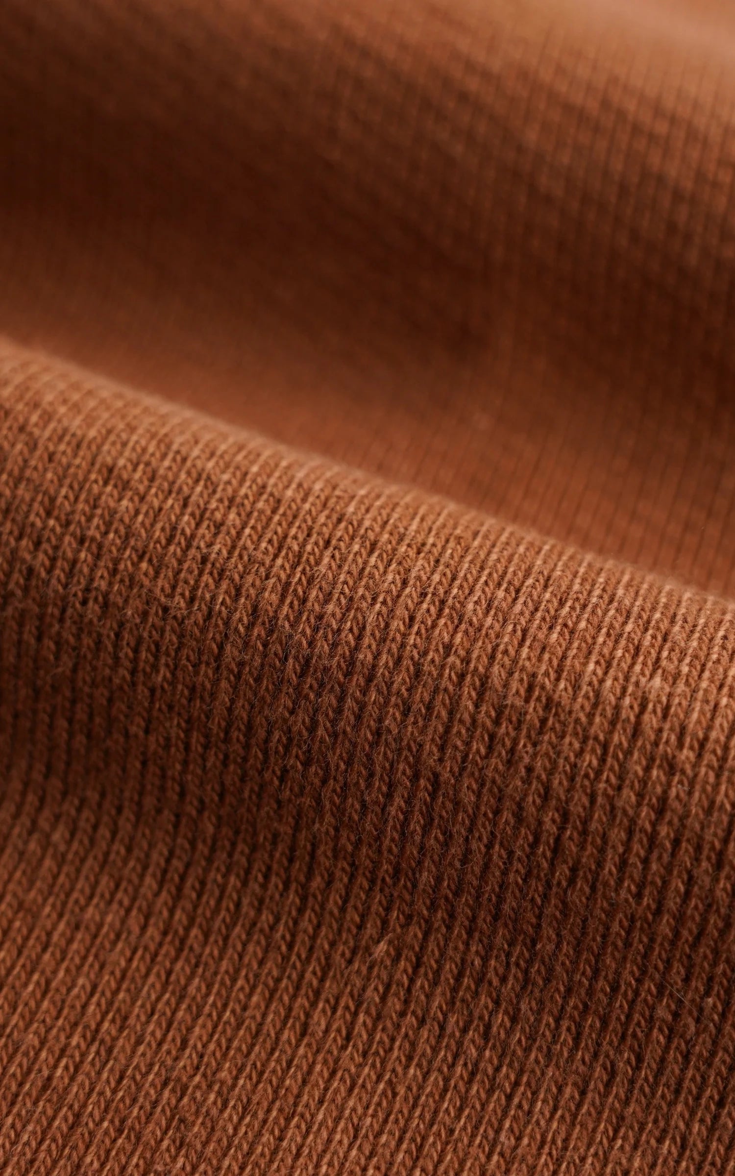 Wonder Looper Zip Hoodie Double Heavyweight French Terry Rust