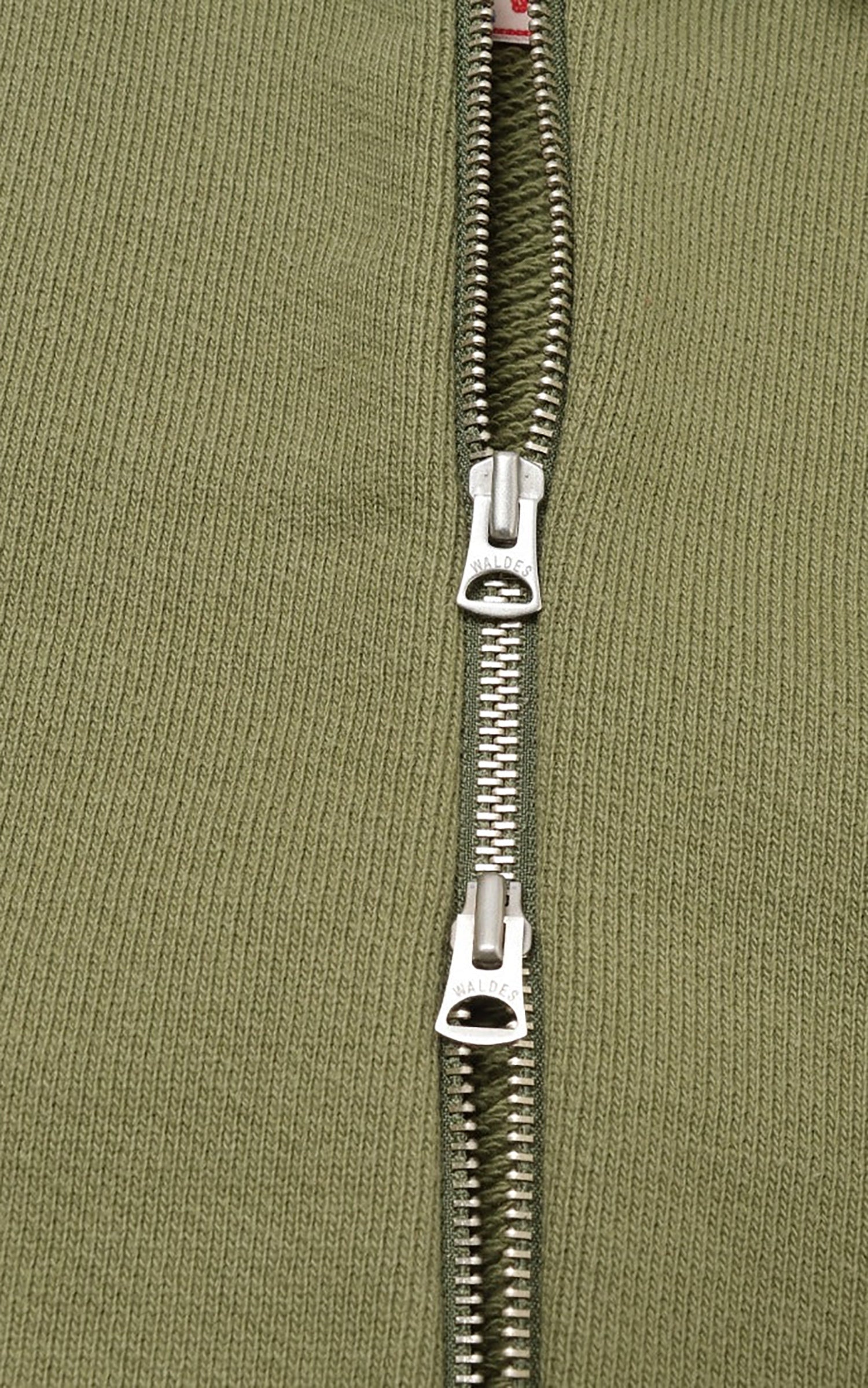 Wonder Looper Zip Hoodie Double Heavyweight French Terry Sage