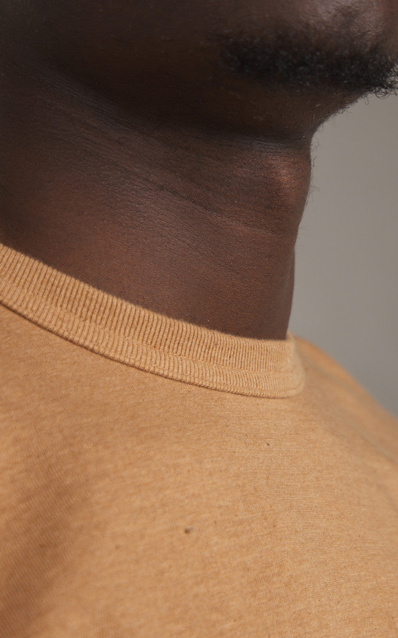 Wonder Looper Foxfibre® Tsuriami Crewneck T-Shirt Coyote 70