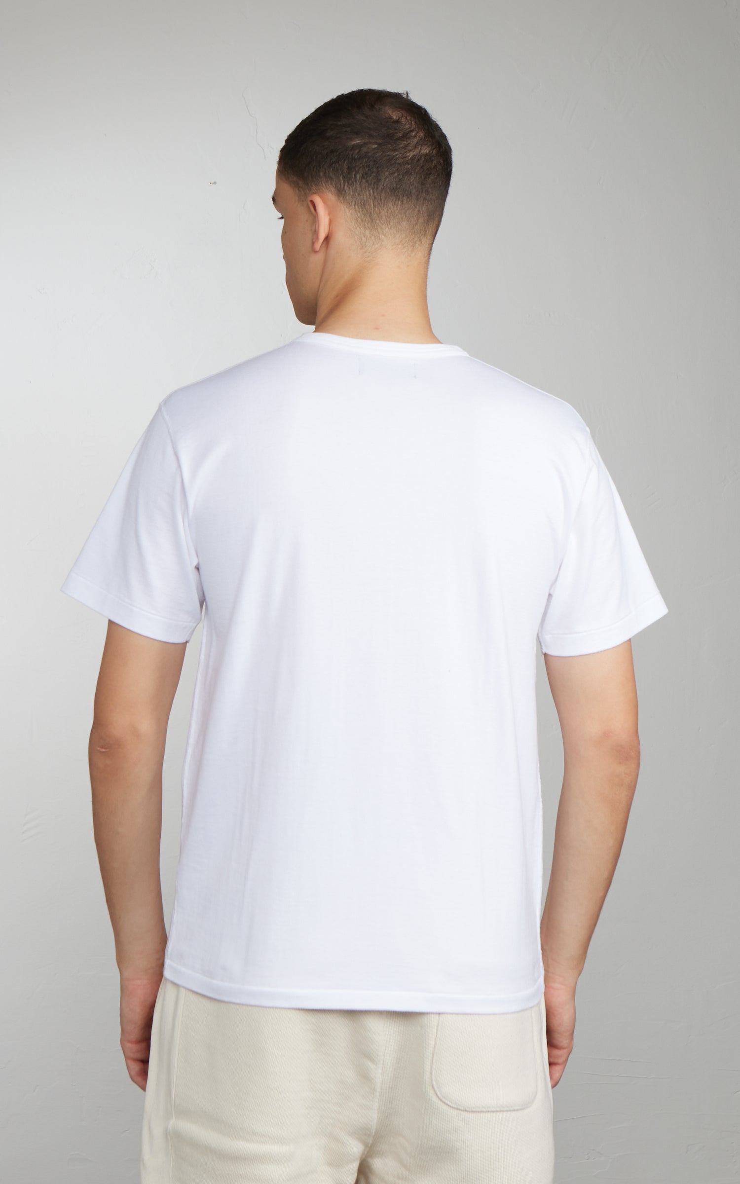Wonder Looper Ultimate Pima Tsuriami T-Shirt White