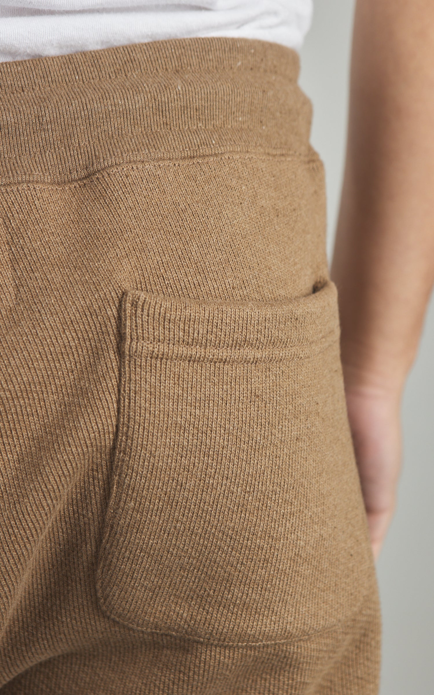 Wonder Looper Sweatpant Double Heavyweight French Terry Iron Mordant Foxfibre® Coyote 80