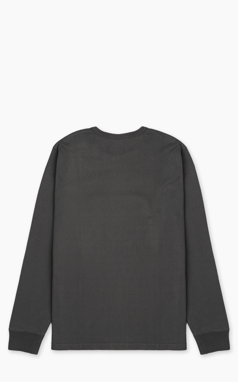 Wonder Looper Double Heavyweight Crewneck Longsleeve T-Shirt Sumi