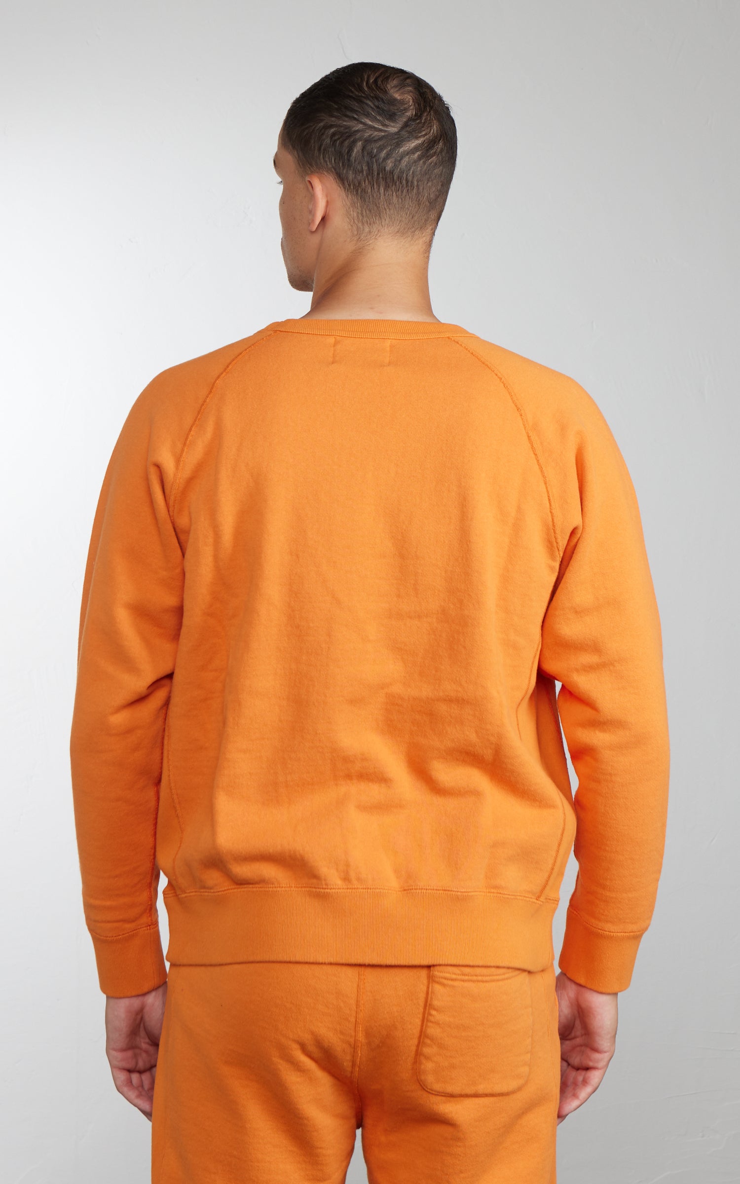 Wonder Looper Pullover Crewneck Super Looper French Terry Orange