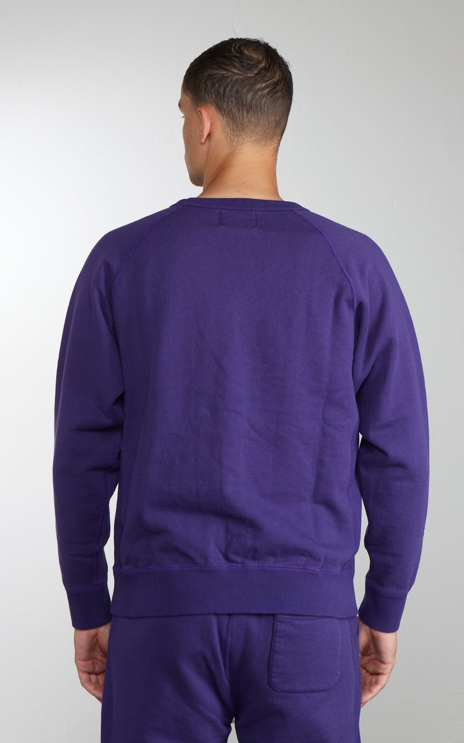 Wonder Looper Pullover Crewneck Super Looper French Terry Purple