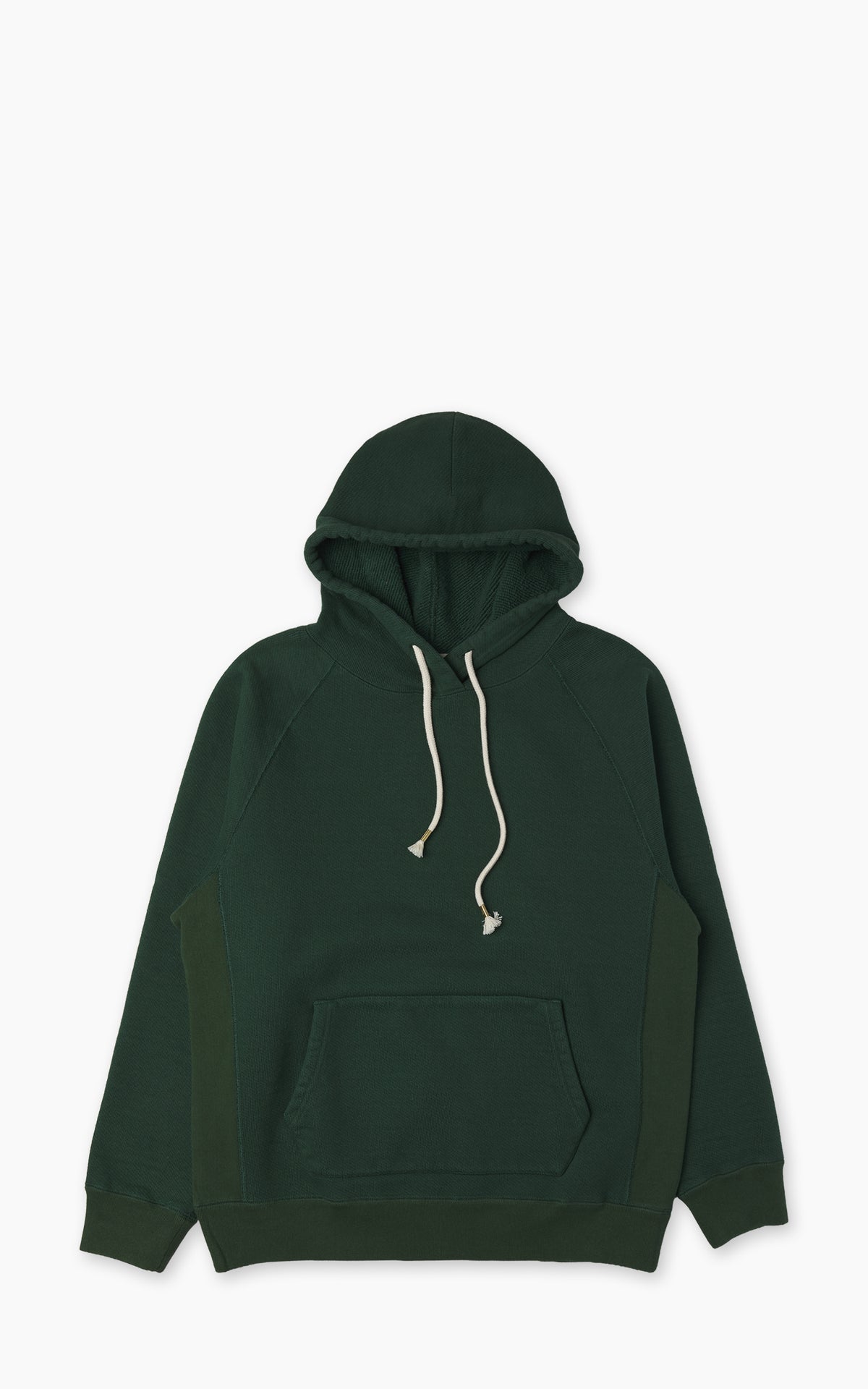 Wonder Looper Pullover Hoodie Double Heavyweight French Terry Racing Green