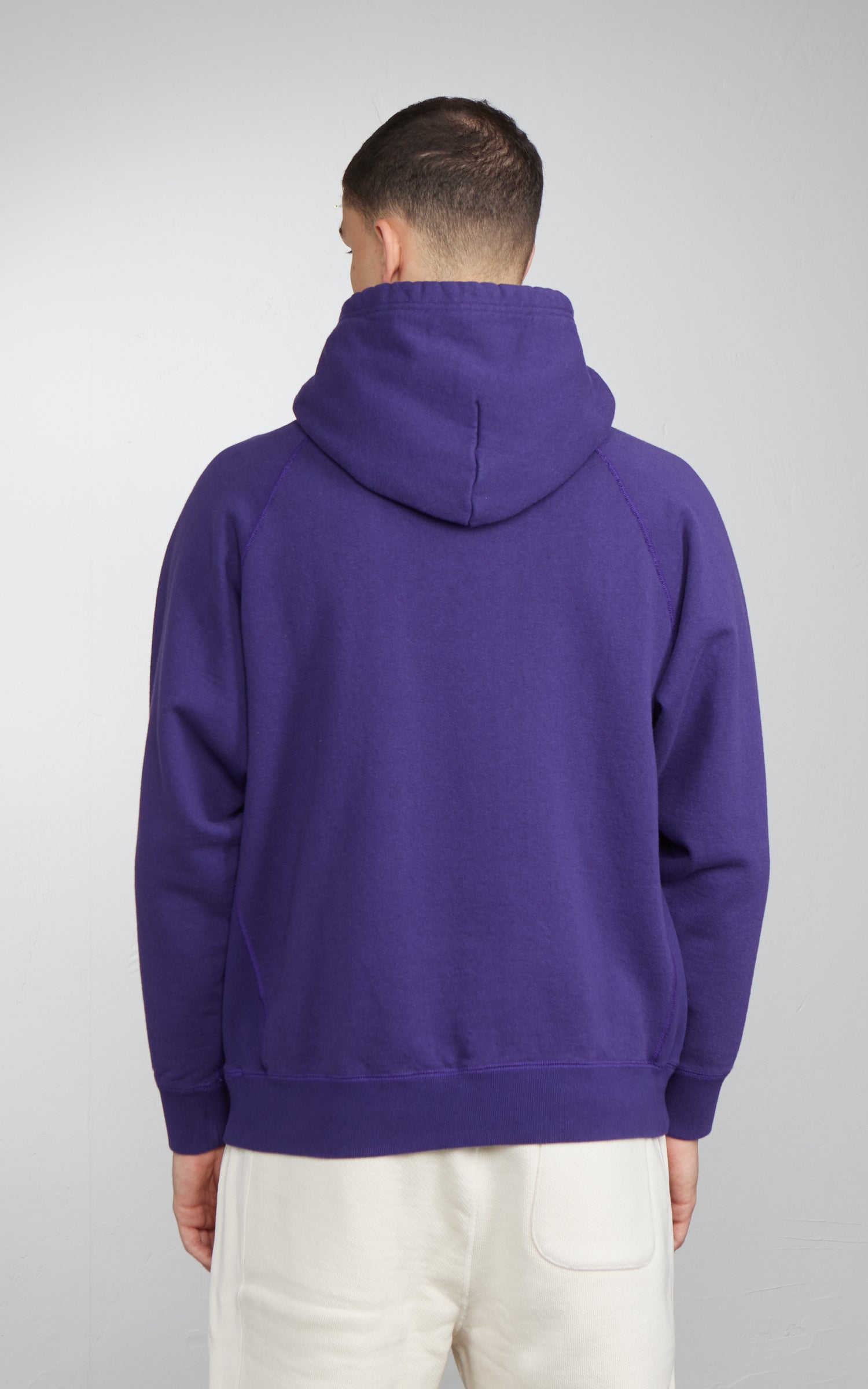 Wonder Looper Pullover Hoodie Super Looper French Terry Purple