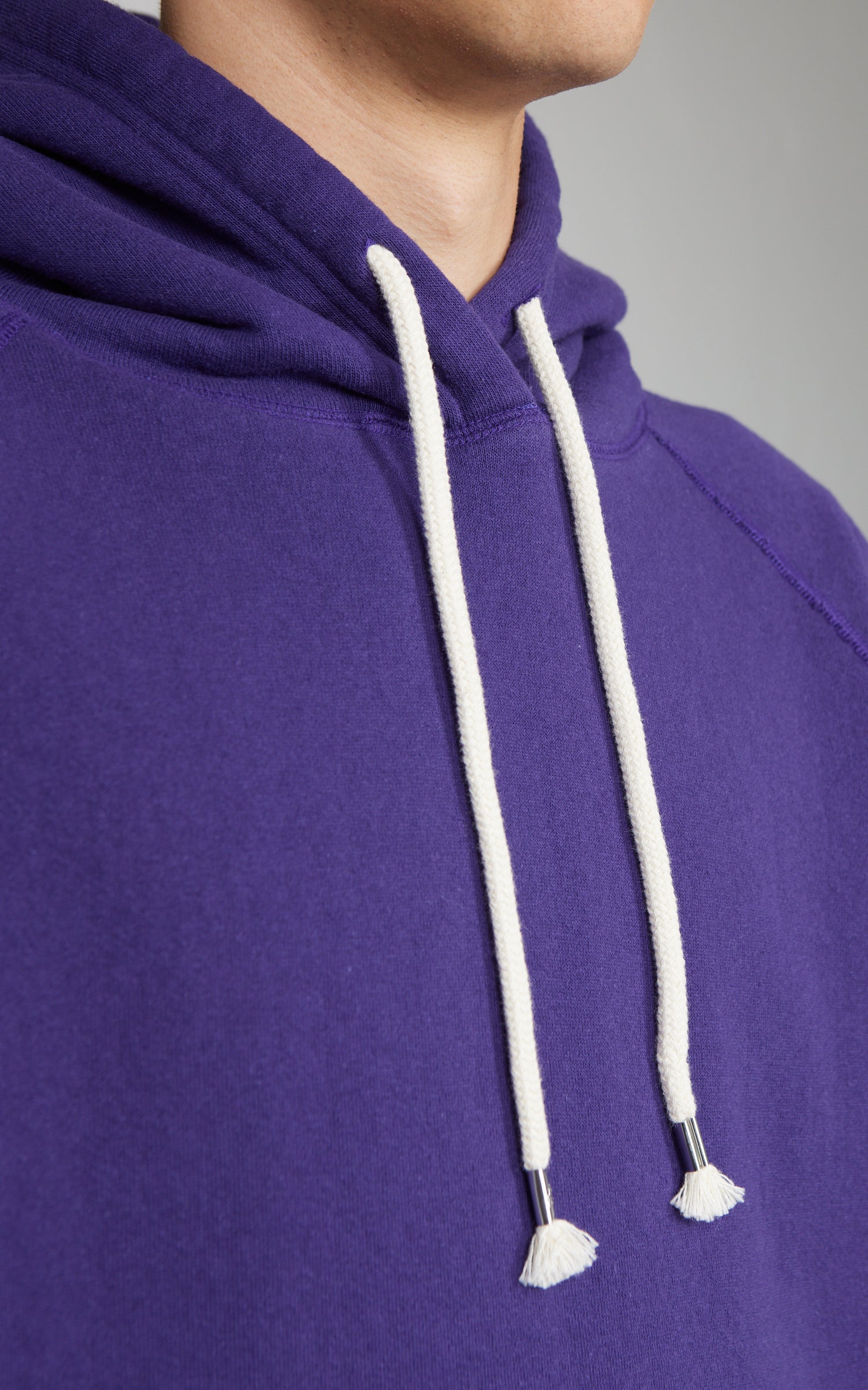 Wonder Looper Pullover Hoodie Super Looper French Terry Purple
