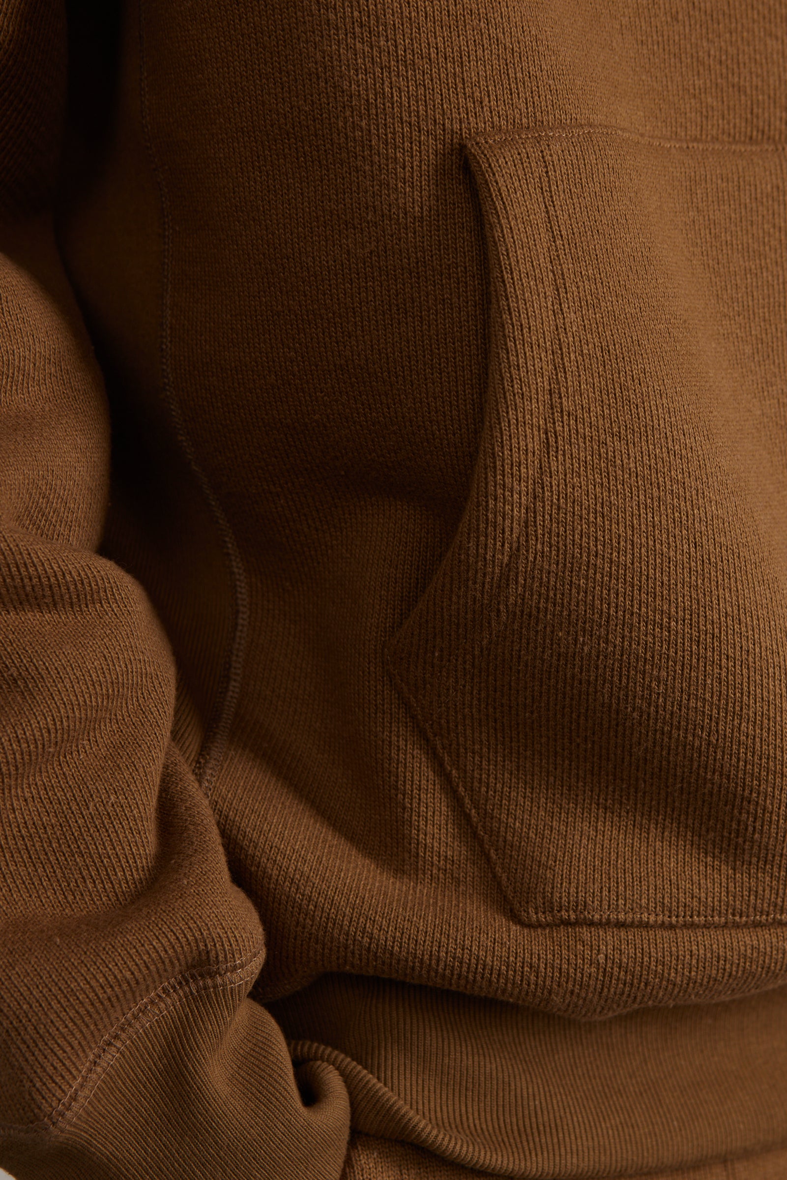 Wonder Looper Pullover Hoodie Double Heavyweight French Terry Dune