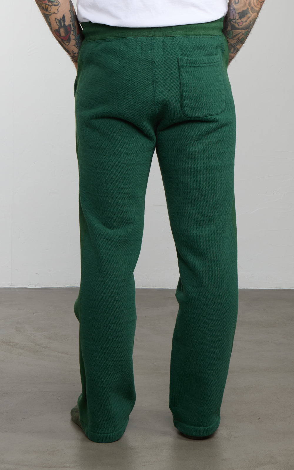 Wonder Looper Sweatpants Double Heavyweight French Terry Racing Green