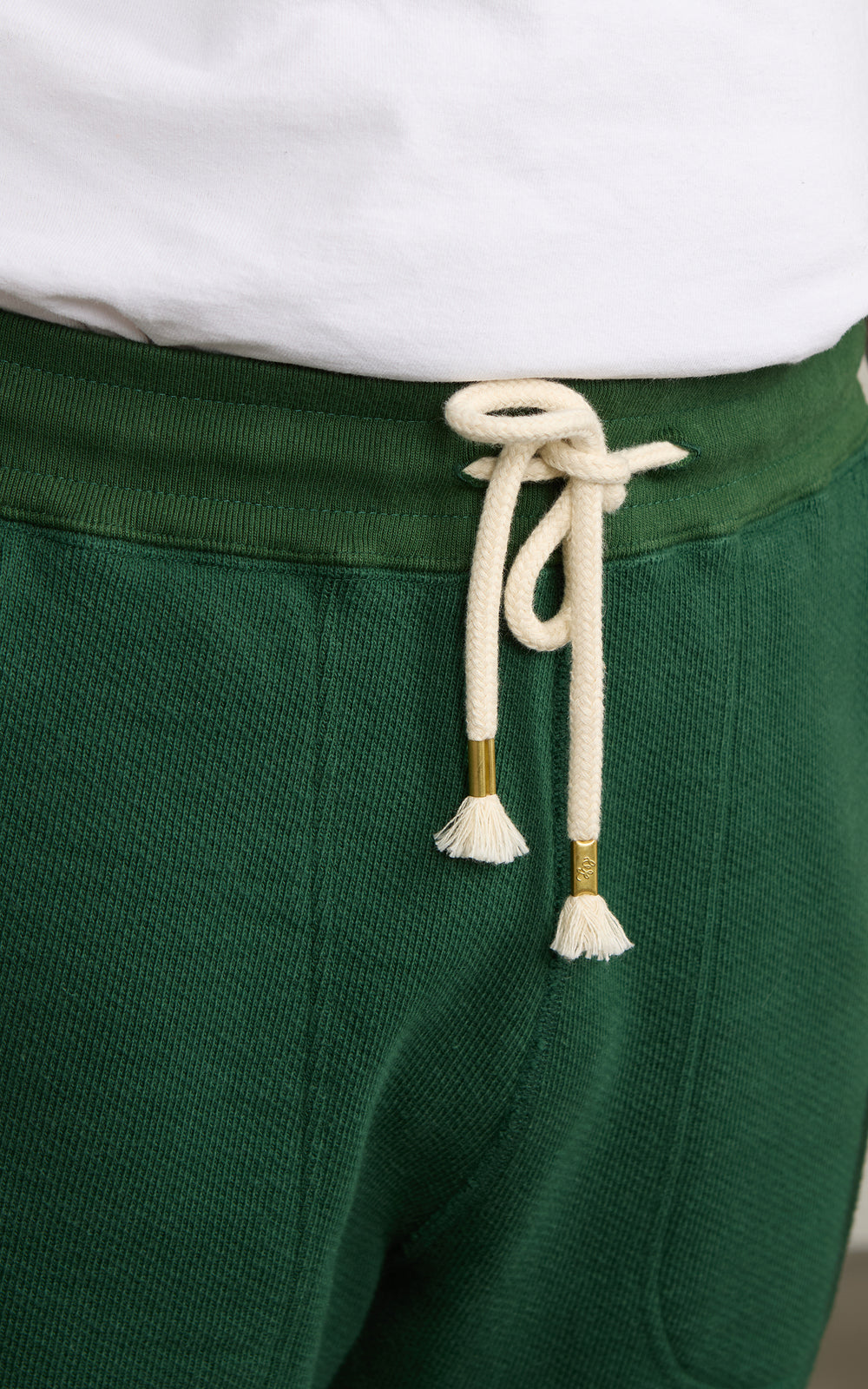Wonder Looper Sweatpants Double Heavyweight French Terry Racing Green