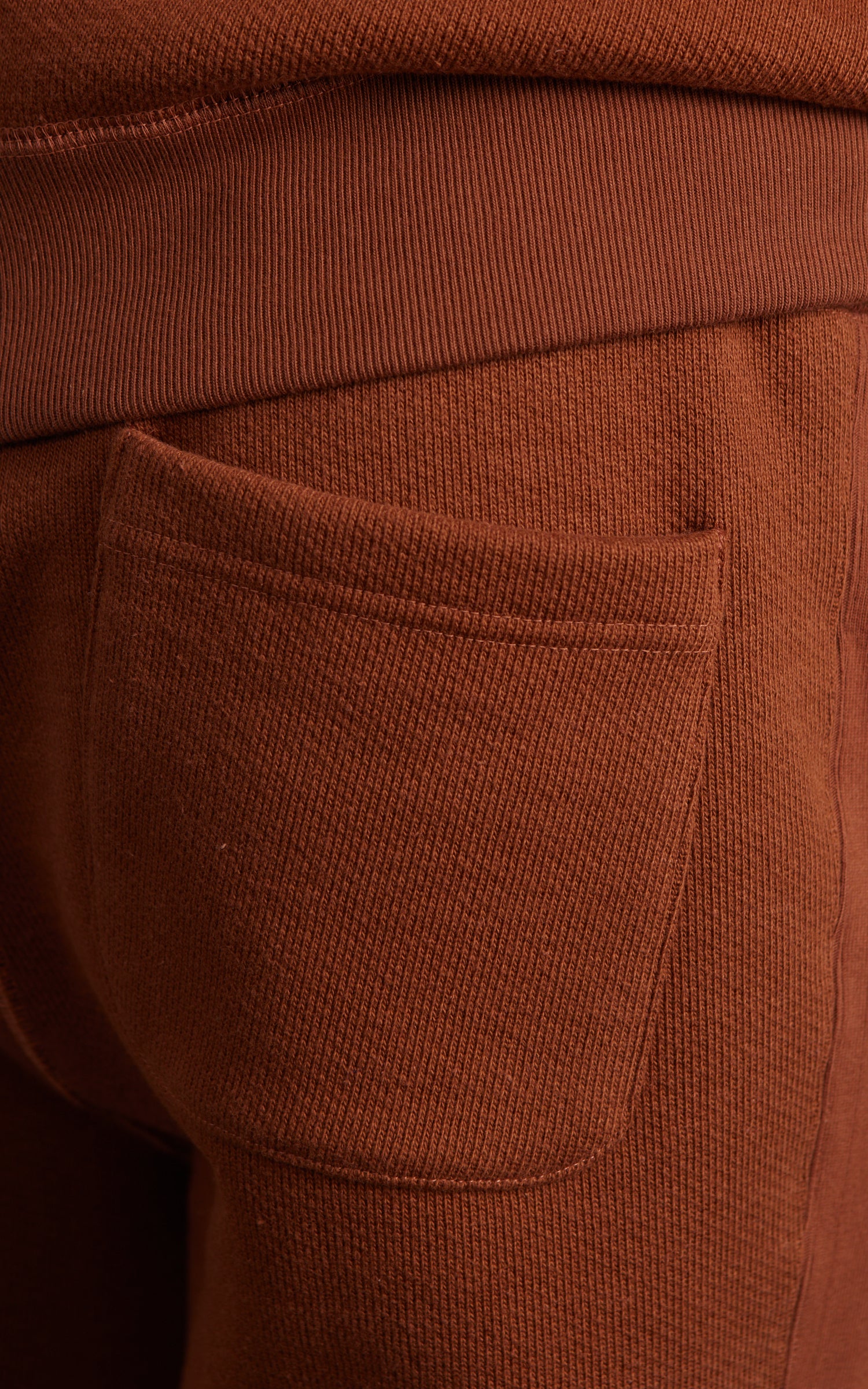 Wonder Looper Sweatpant Double Heavyweight French Terry Rust