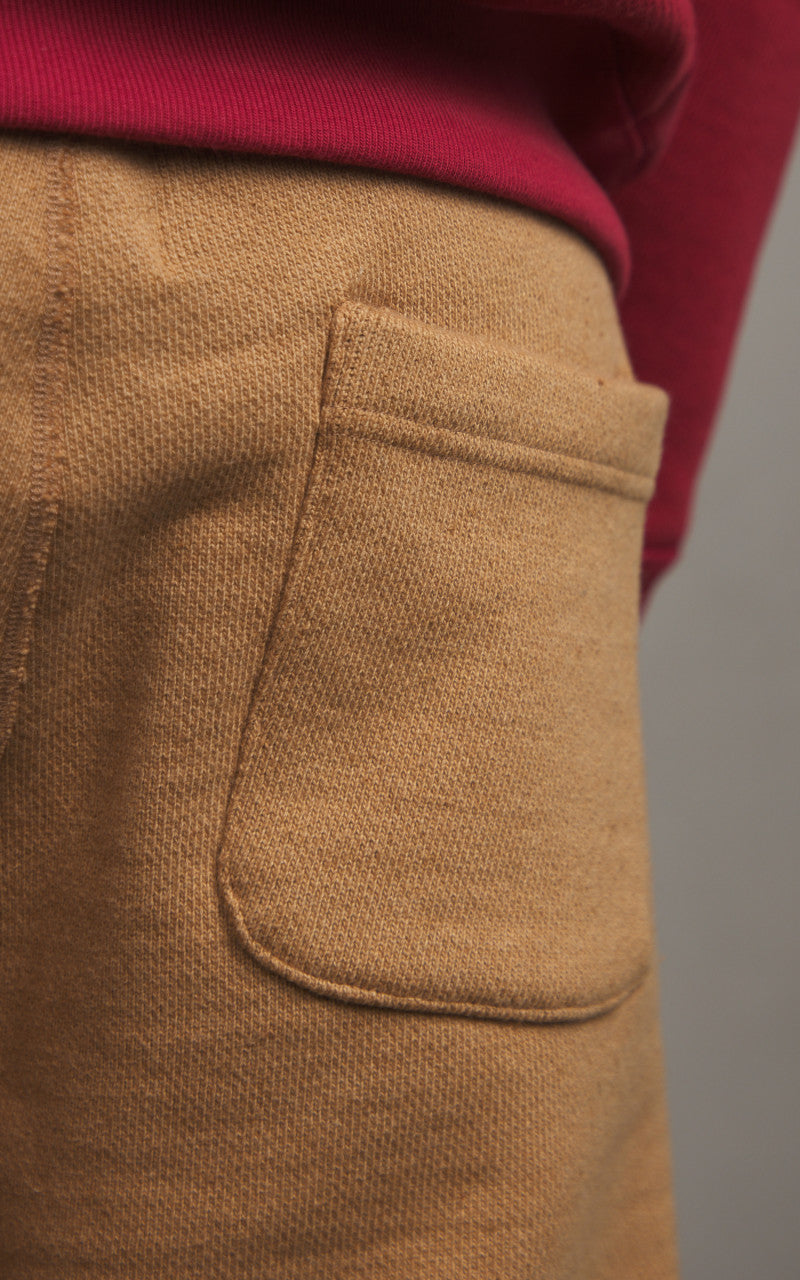 Wonder Looper Sweatpant Double Heavyweight French Terry Foxfibre® Coyote 80