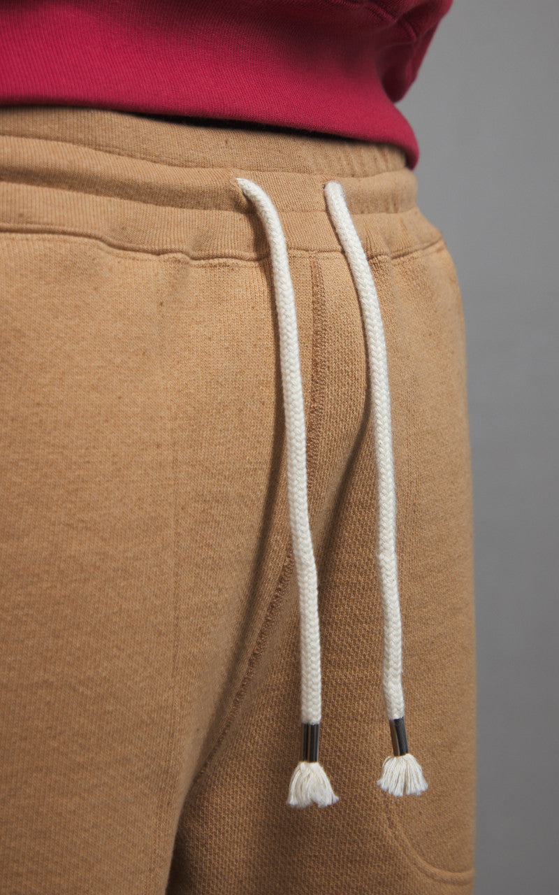 Wonder Looper Sweatpant Double Heavyweight French Terry Foxfibre® Coyote 80