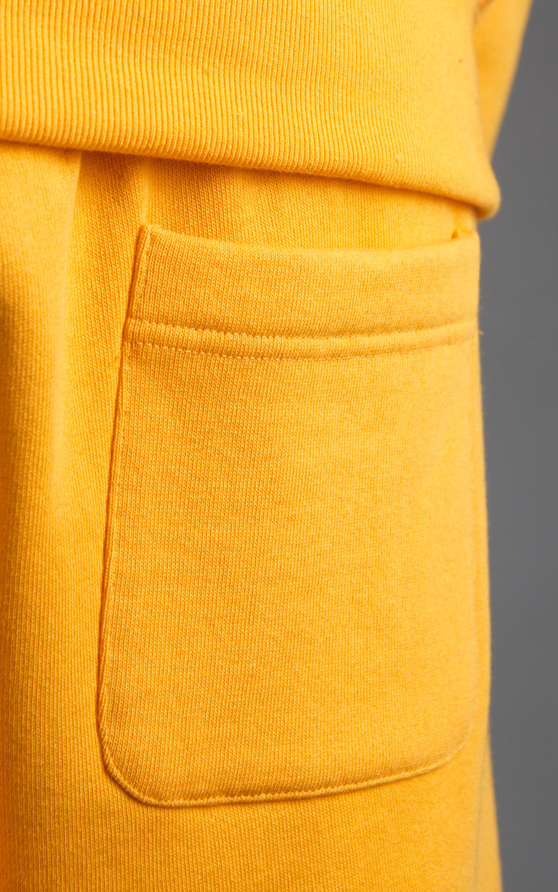 Wonder Looper Sweat Shorts Super Looper French Terry Marigold