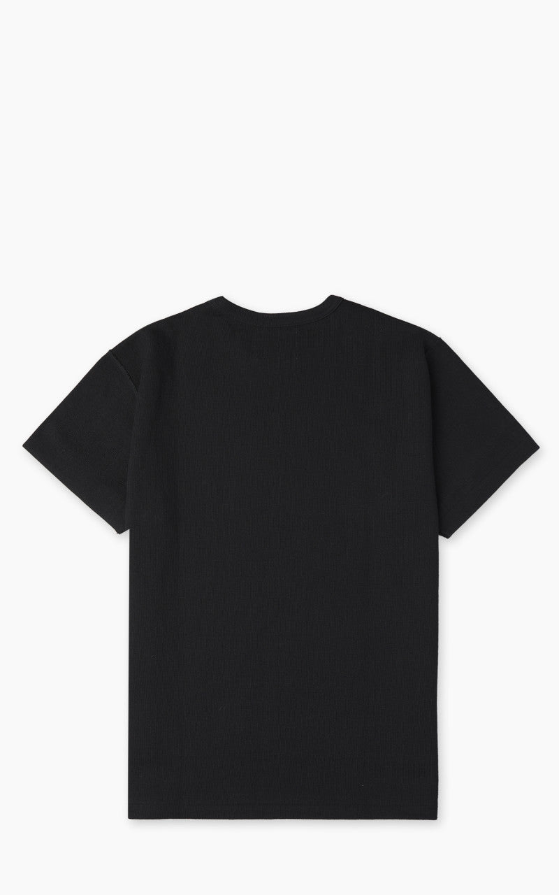 Wonder Looper Triple Heavyweight Tsuriami Crewneck T-Shirt Black