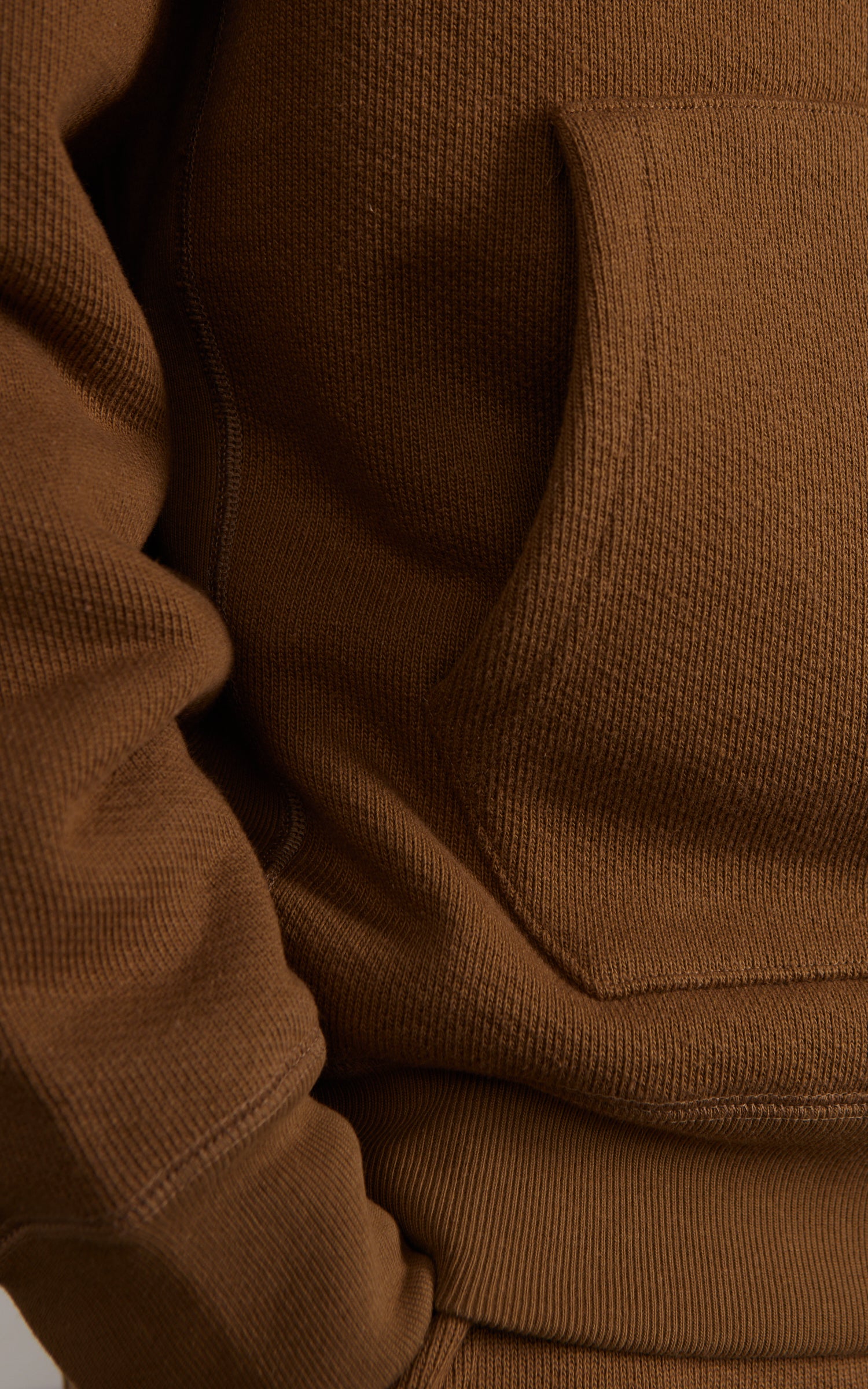 Wonder Looper Zip Hoodie Double Heavyweight French Terry Dune