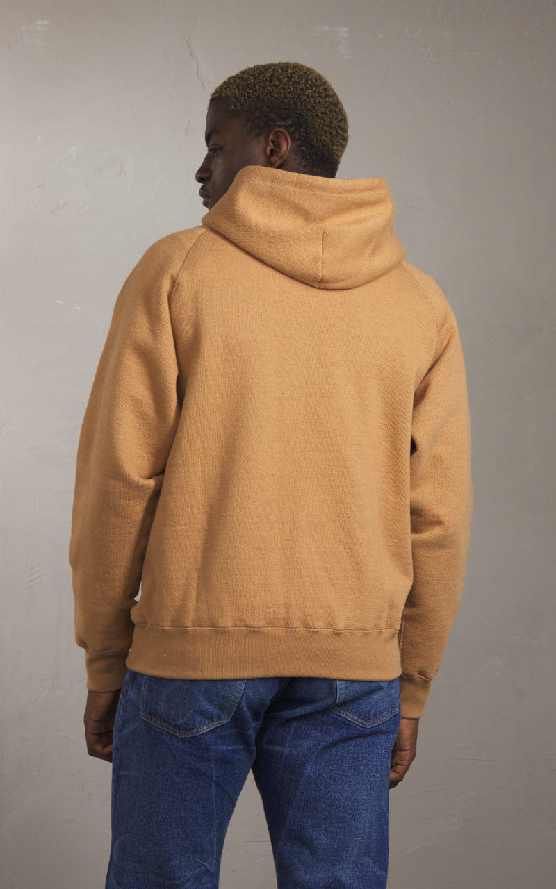 Wonder Looper Zip Hoodie Double Heavyweight French Terry Foxfibre® Coyote 80