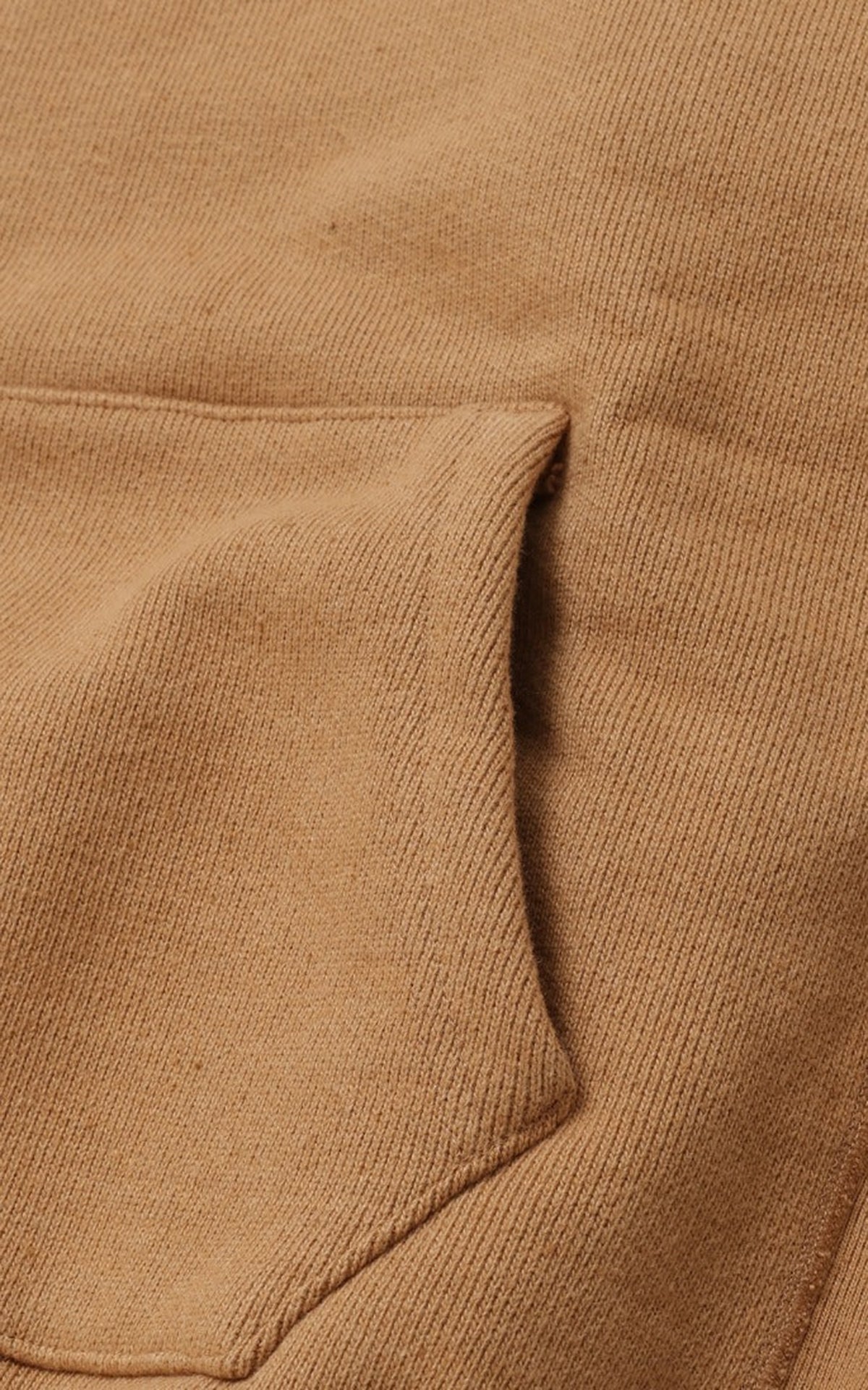 Wonder Looper Pullover Hoodie Foxfibre® Double Heavyweight French Terry Coyote 80