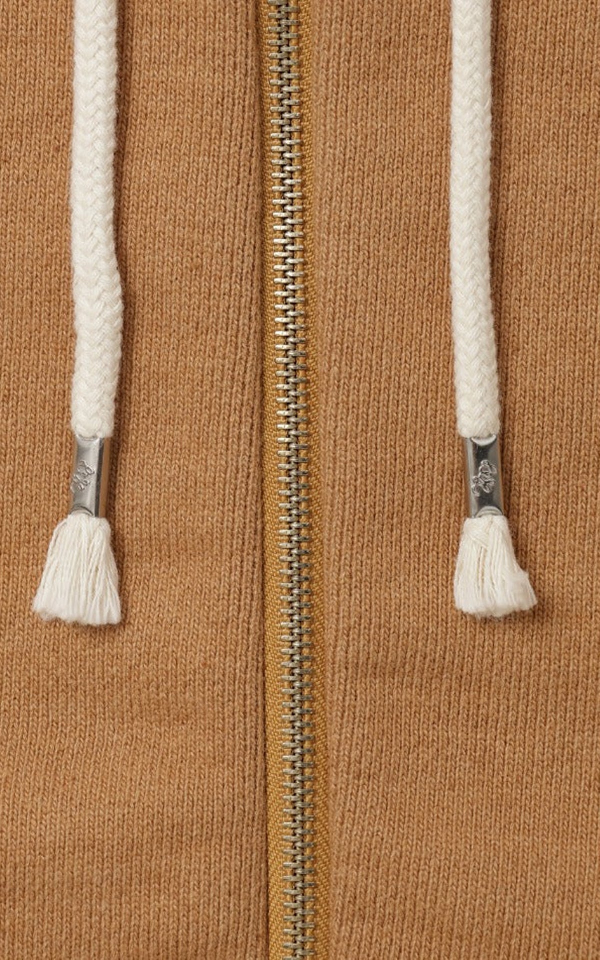 Wonder Looper Zip Hoodie Foxfibre® Double Heavyweight French Terry Coyote 80