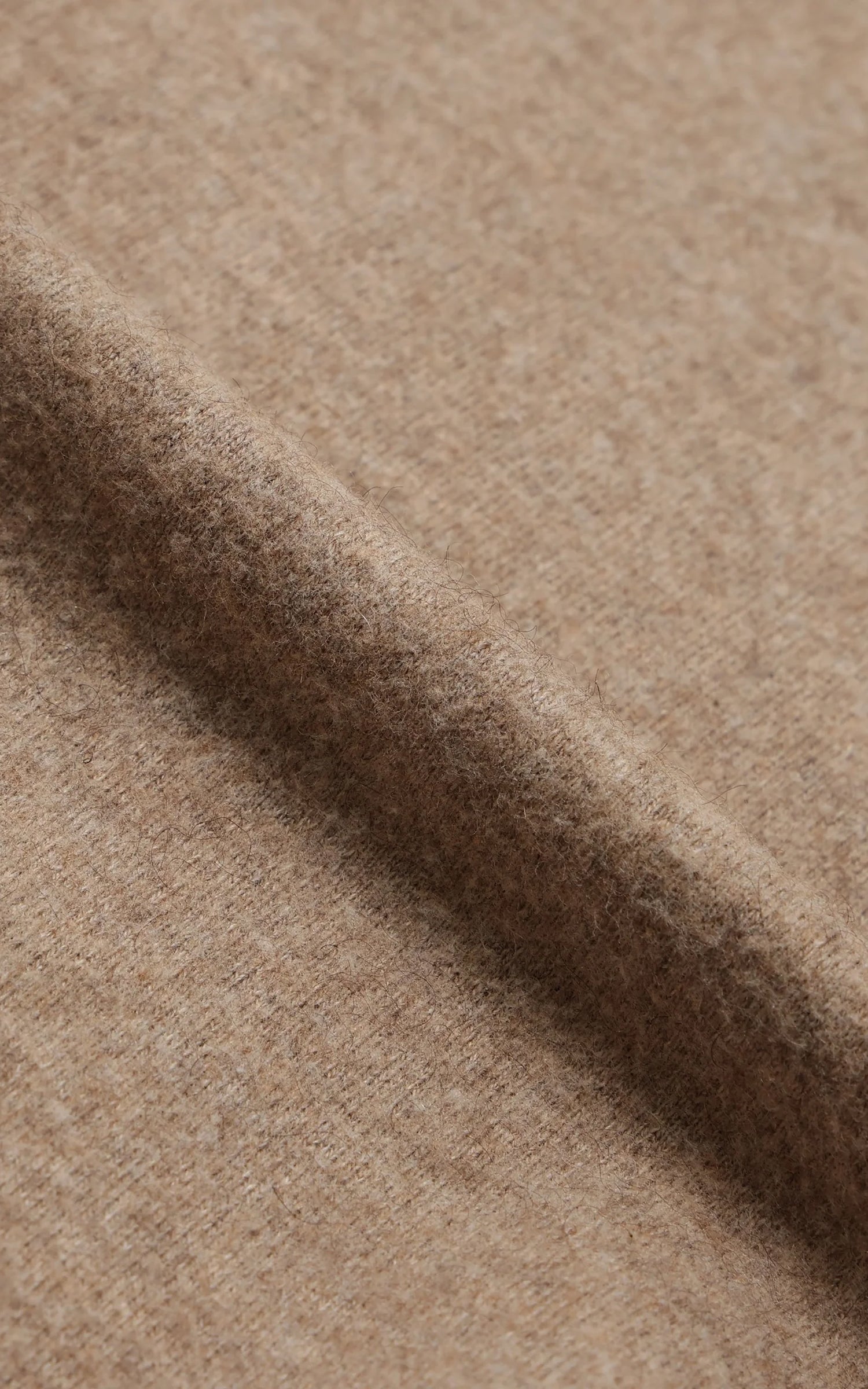 Wonder Looper Foxfibre® Yak Blend Knit Flannel Field Shirt Ash