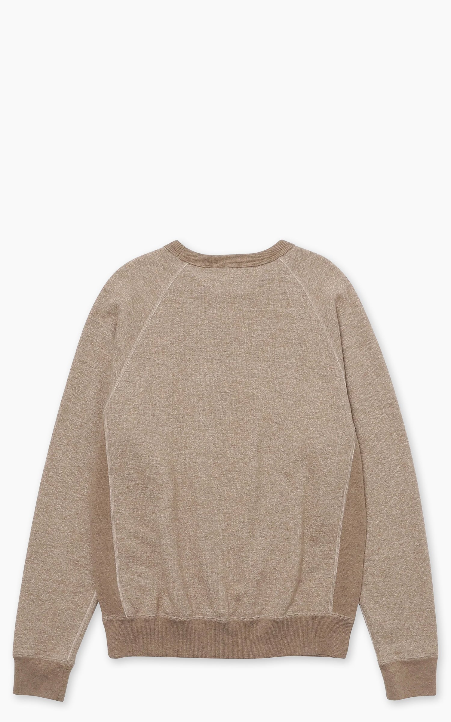 Wonder Looper Foxfibre® Yak Blend French Terry Pullover Crewneck Ash