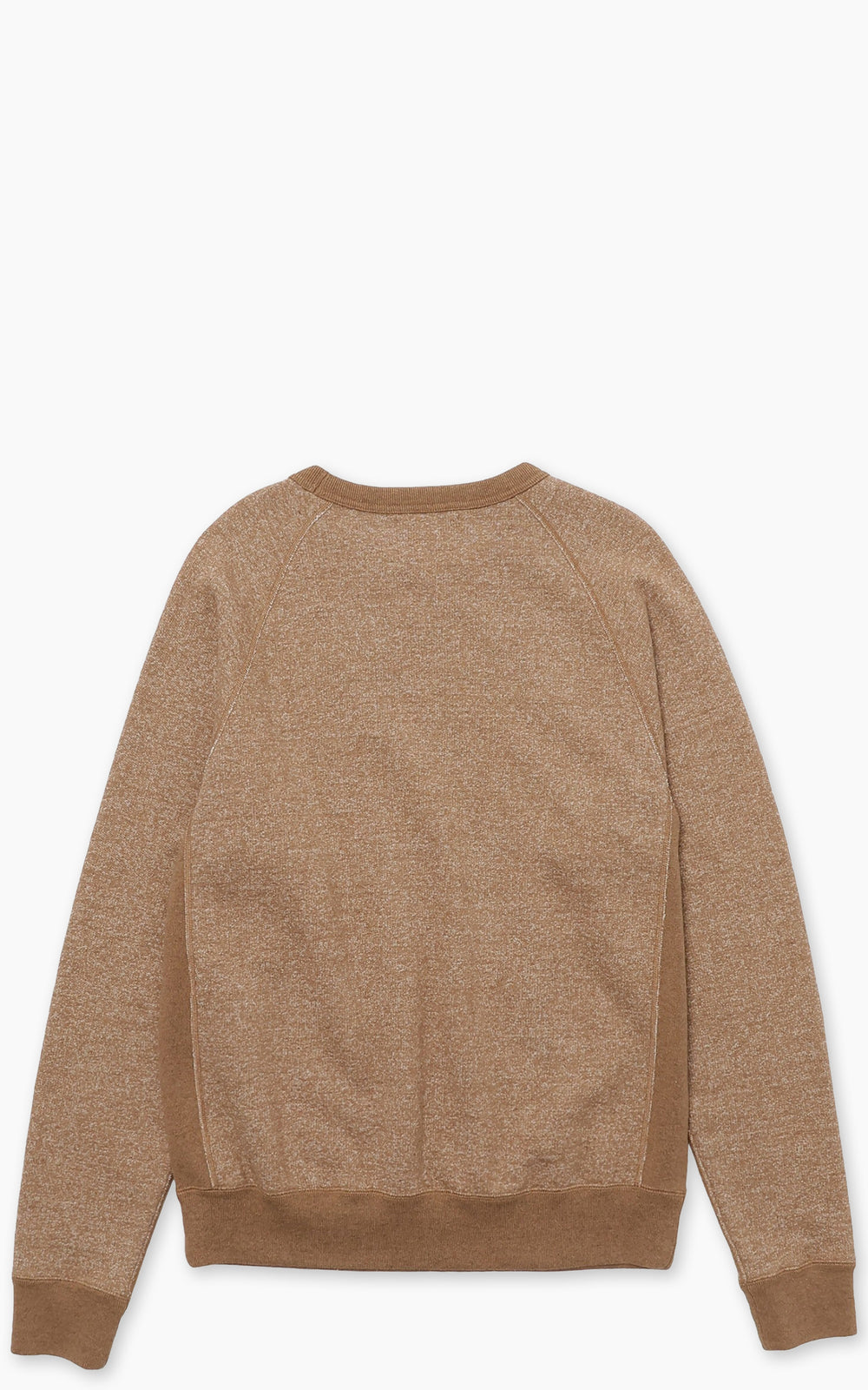 Wonder Looper Foxfibre® Yak Blend French Terry Pullover Crewneck Tobacco
