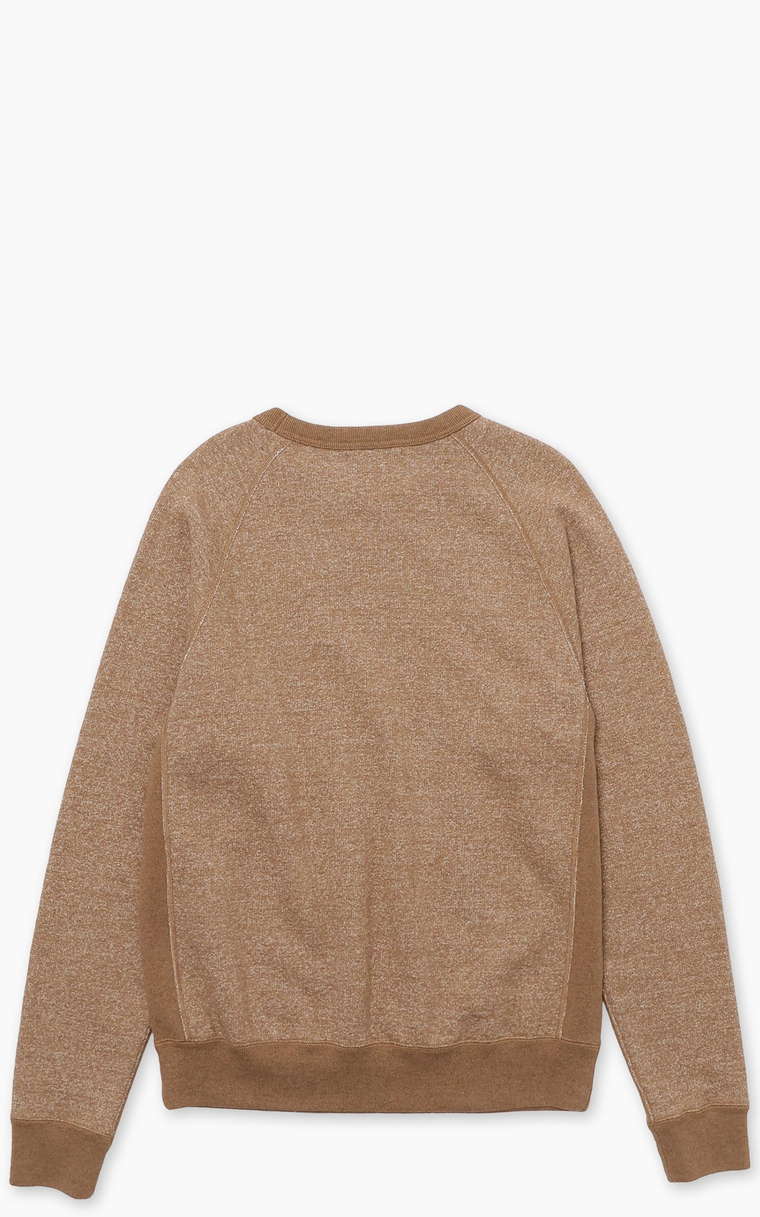 Wonder Looper Foxfibre® Yak Blend French Terry Pullover Crewneck Tobacco