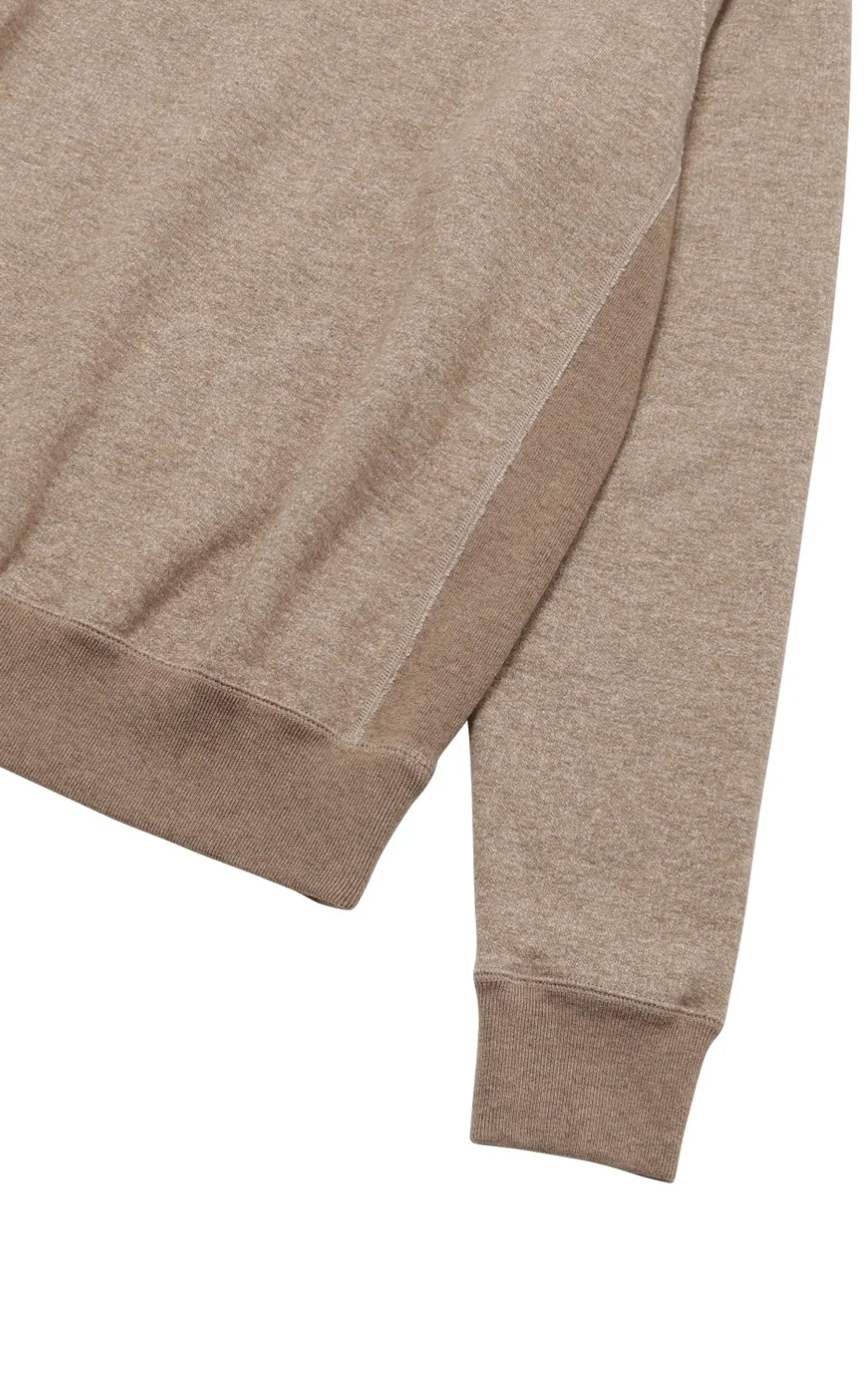 Wonder Looper Foxfibre® Yak Blend French Terry Pullover Crewneck Ash