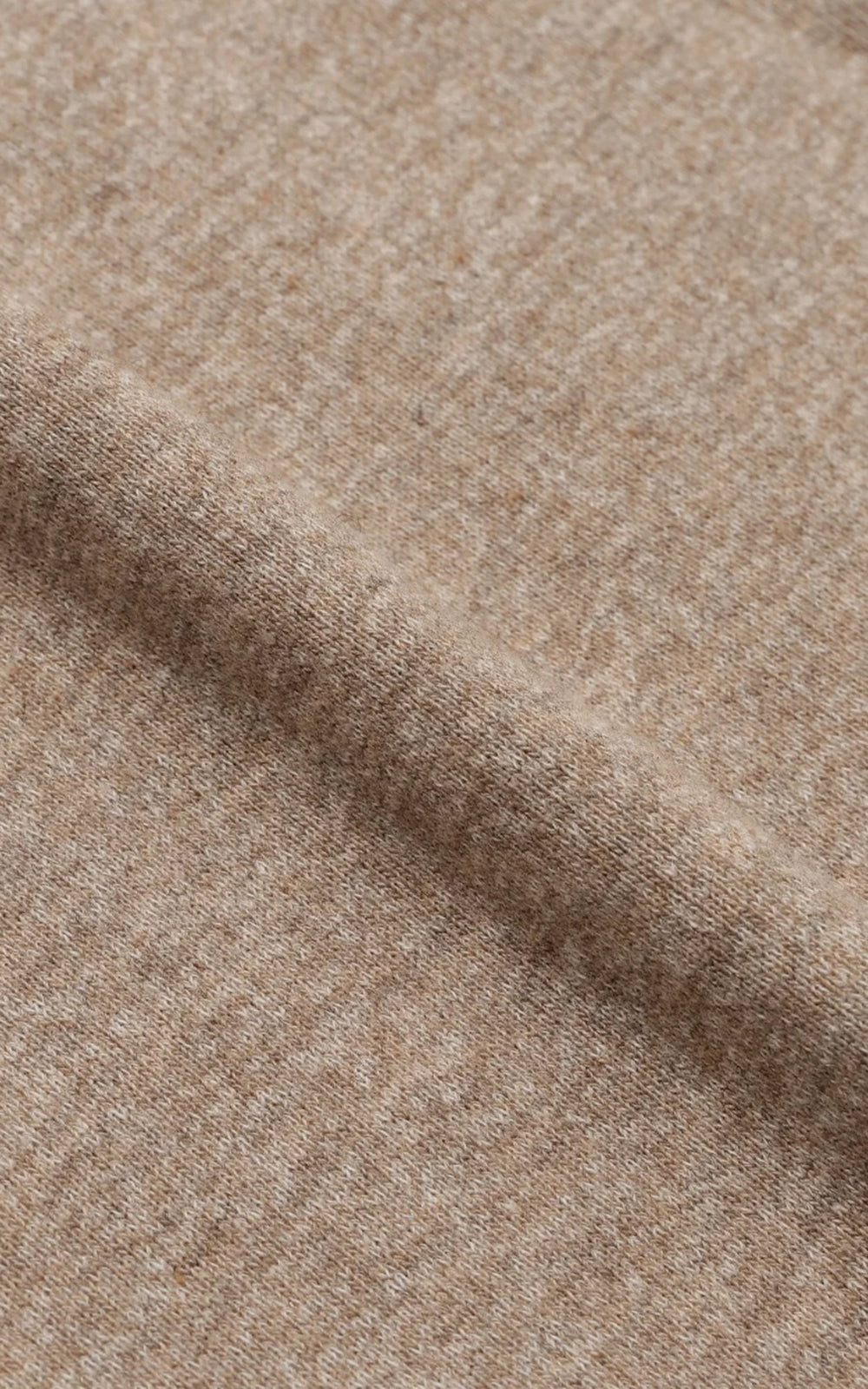 Wonder Looper Foxfibre® Yak Blend French Terry Pullover Crewneck Ash