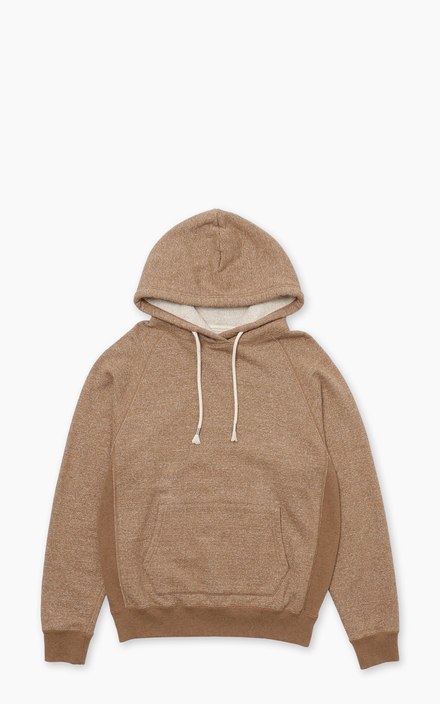 Wonder Looper Foxfibre® Yak Blend French Terry Pullover Hoodie Tobacco