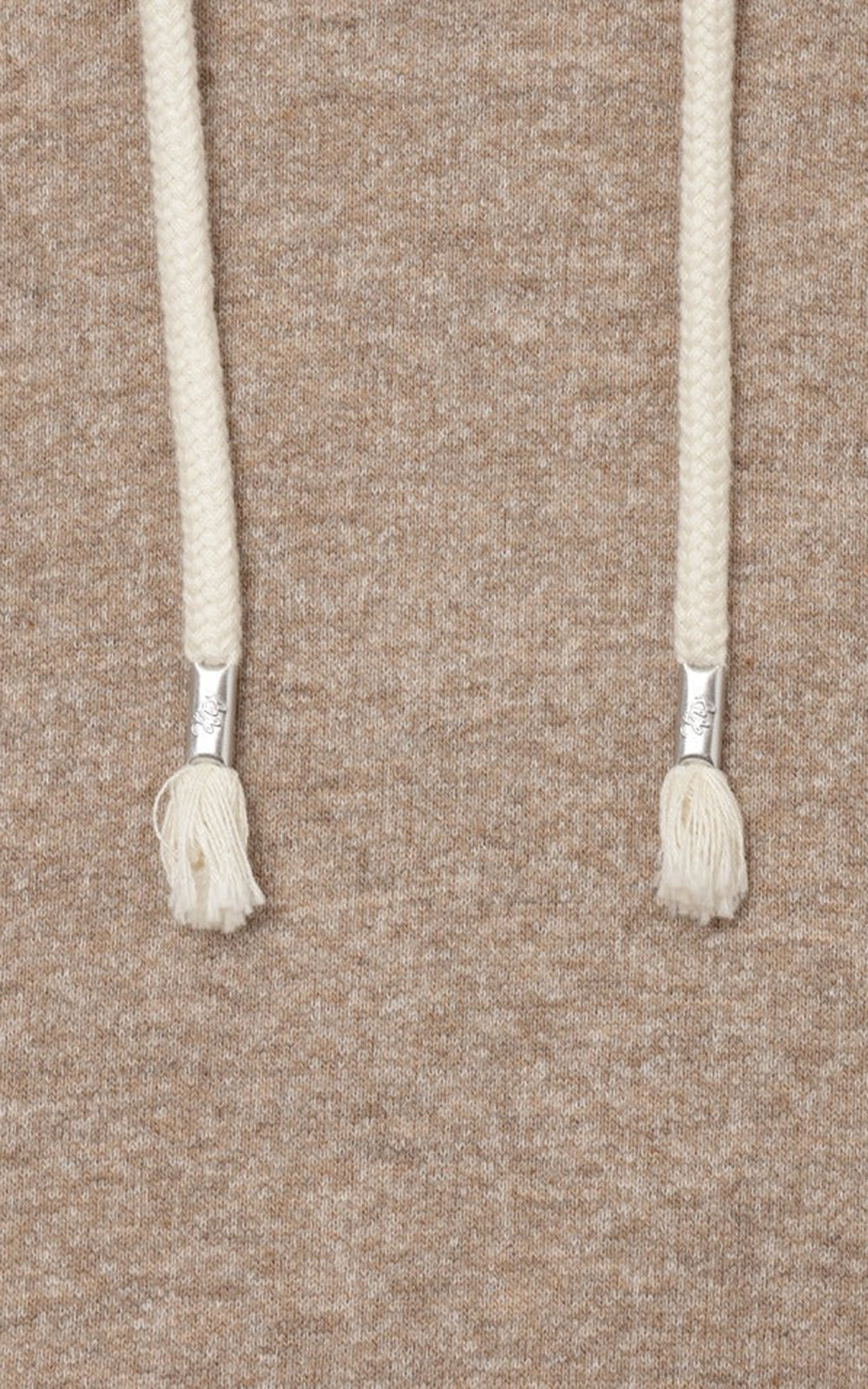 Wonder Looper Foxfibre® Yak Blend French Terry Pullover Hoodie Ash