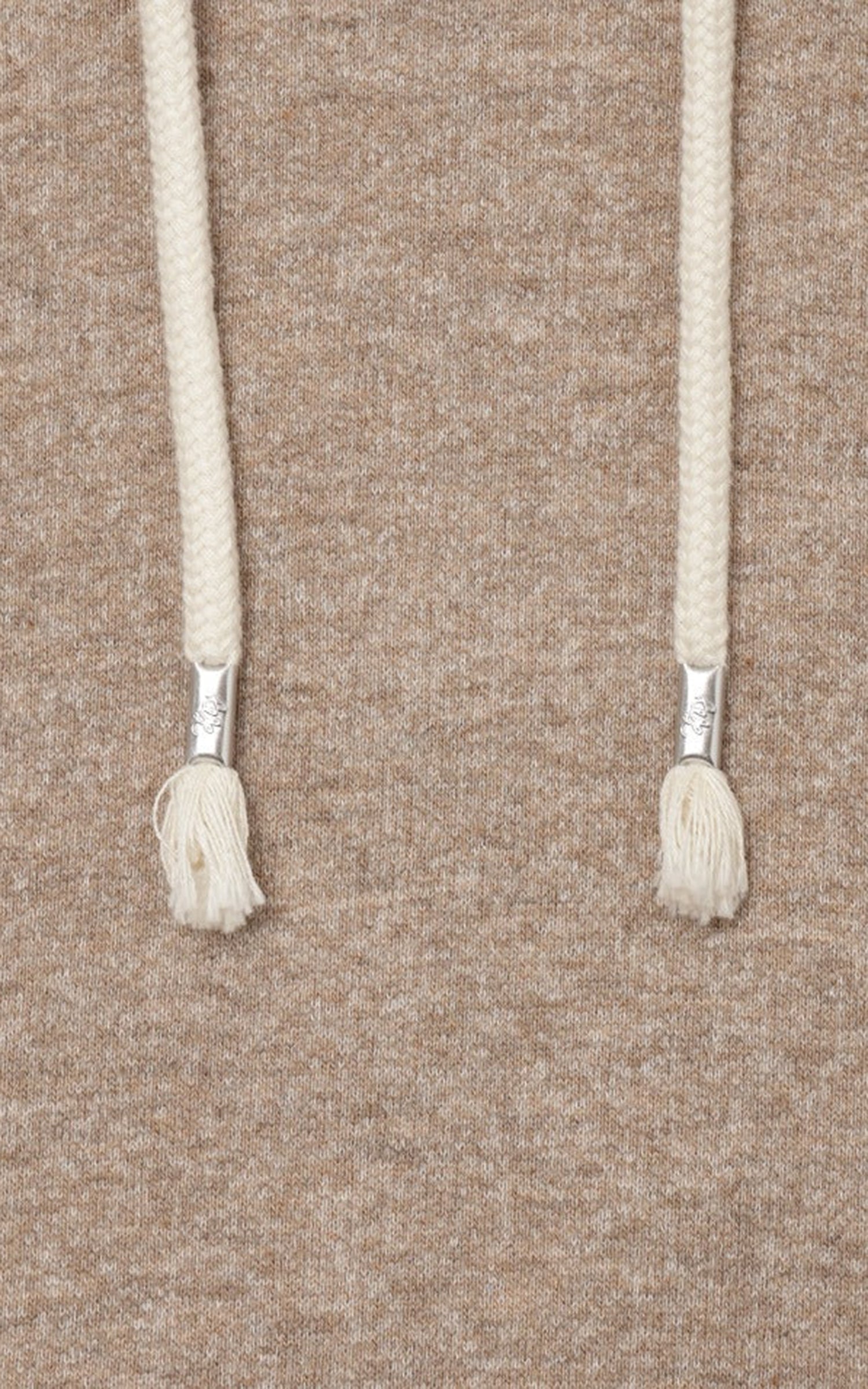 Wonder Looper Foxfibre® Yak Blend French Terry Pullover Hoodie Ash