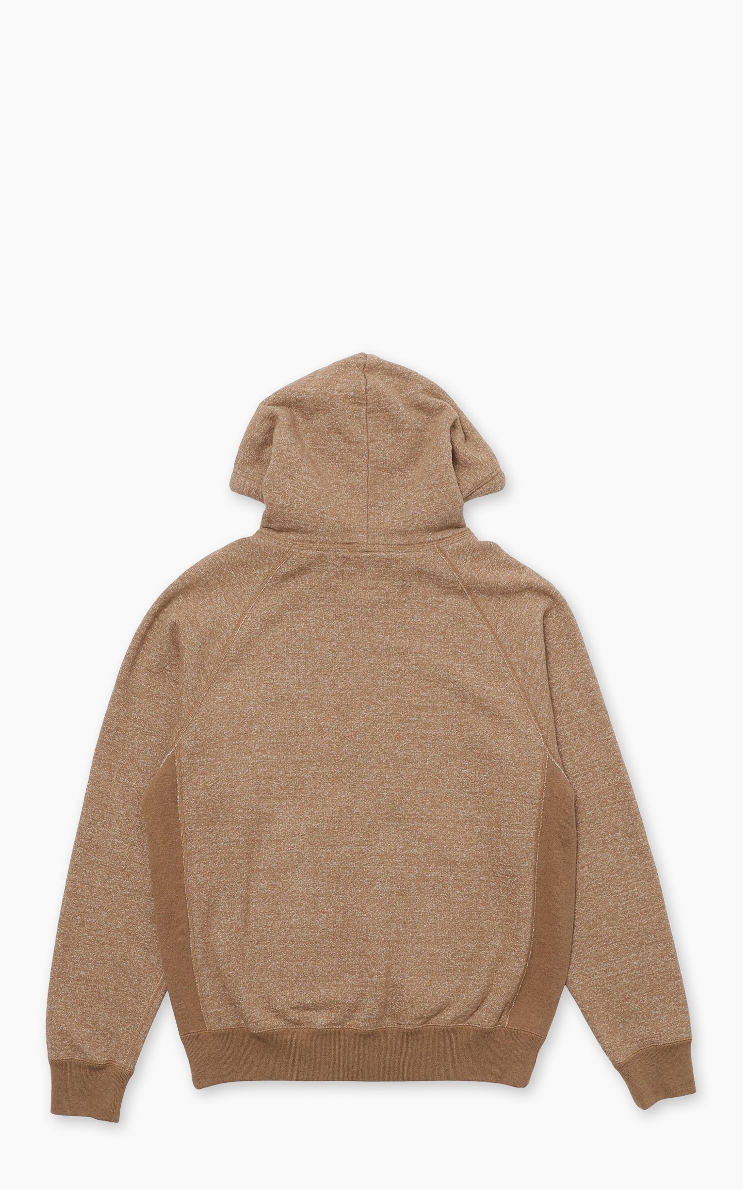 Wonder Looper Foxfibre® Yak Blend French Terry Zip Hoodie Tobacco