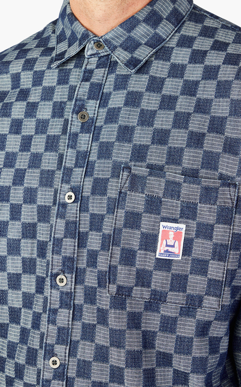 Wrangler Overshirt Dark Indigo