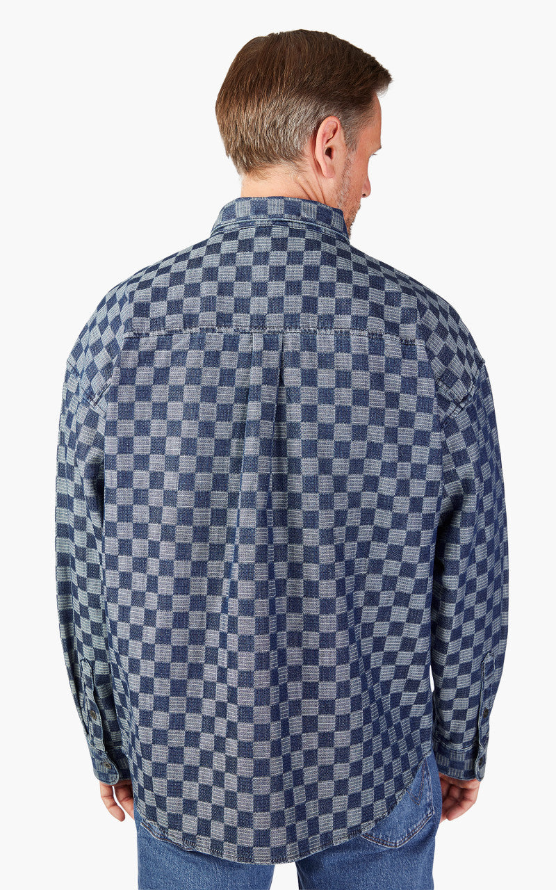 Wrangler Overshirt Dark Indigo