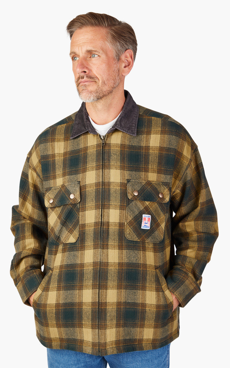 Wrangler Double Flap Pocket Shirt Schwarz