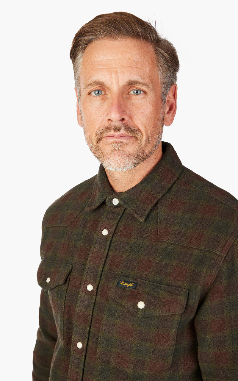 Wrangler L/S Western Shirt Dahlia