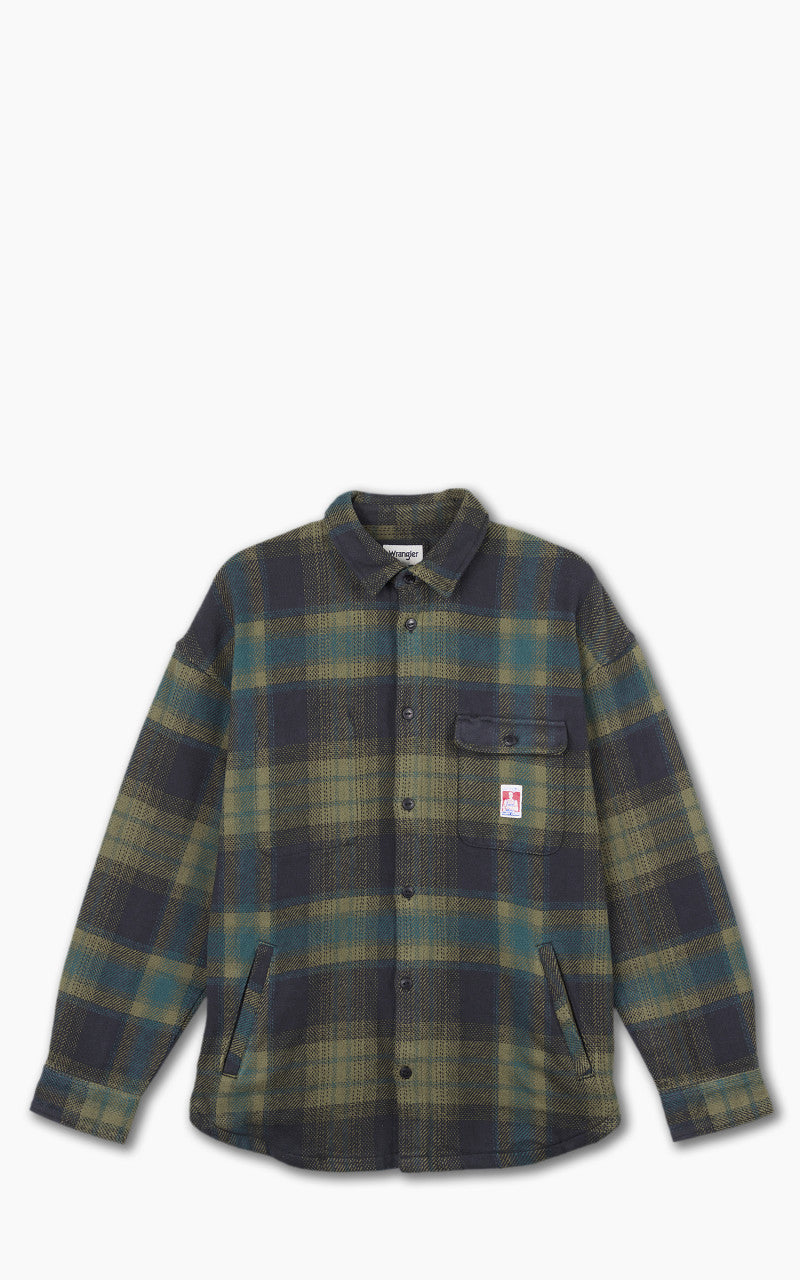 Wrangler Overshirt Oil Green