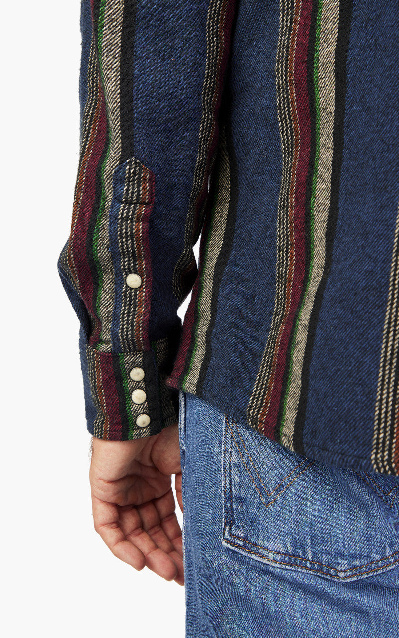 Wrangler L/S Western Shirt Navy