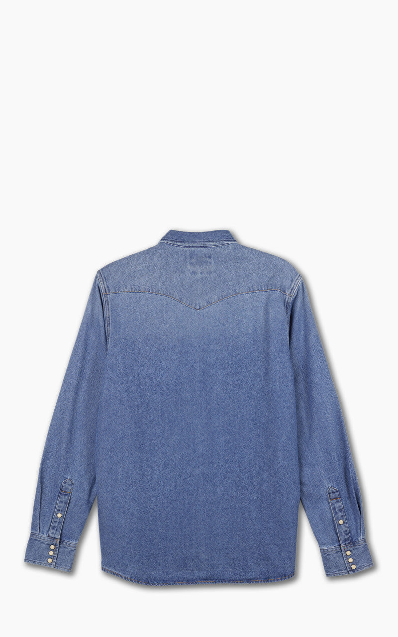 Wrangler L/S Western Shirt Icon Mid Stone