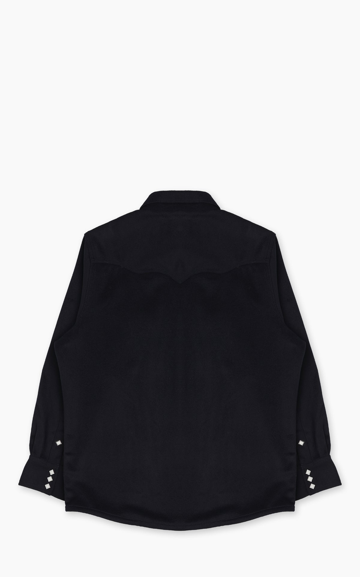 Wrangler Blue Bell Regular Wool Western Shirt Dark Navy