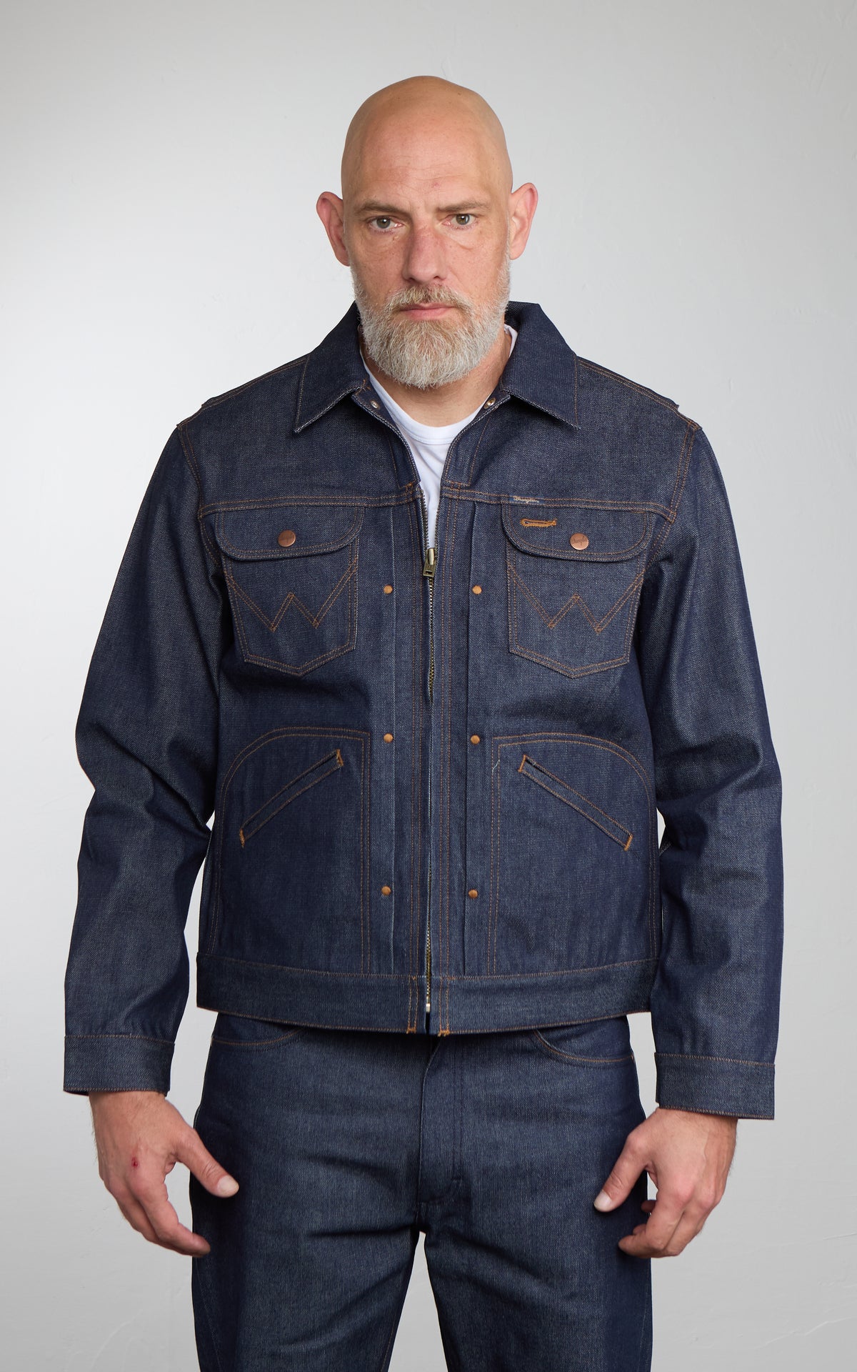 Wrangler Blue Bell Regular 11MJZ Jacket Indigo Raw