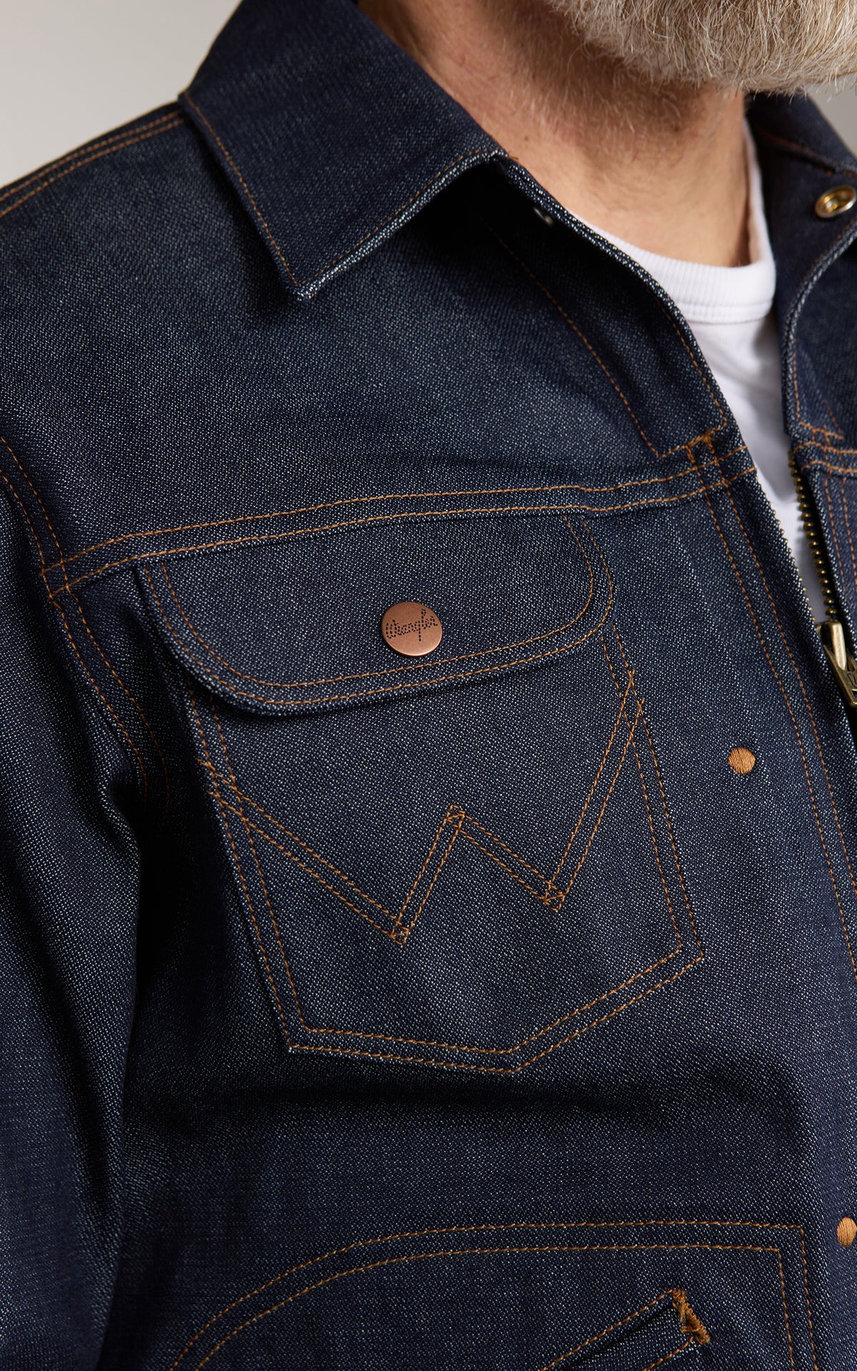 Wrangler Blue Bell Regular 11MJZ Jacket Indigo Raw