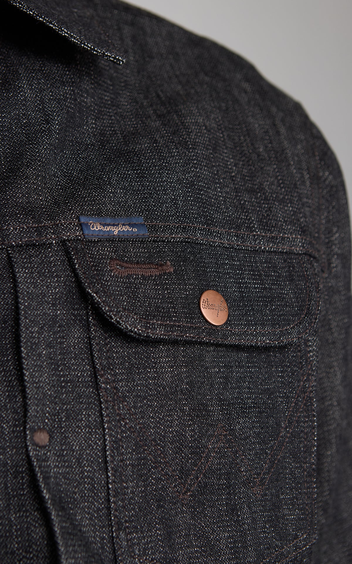 Wrangler Blue Bell Regular 11MJZ Jacket Black Raw