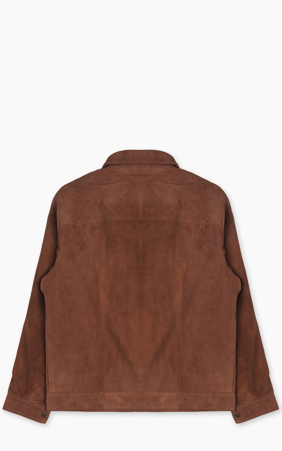 Wrangler Blue Bell Regular Suede 11MJZ Jacket Cherry Mahogany