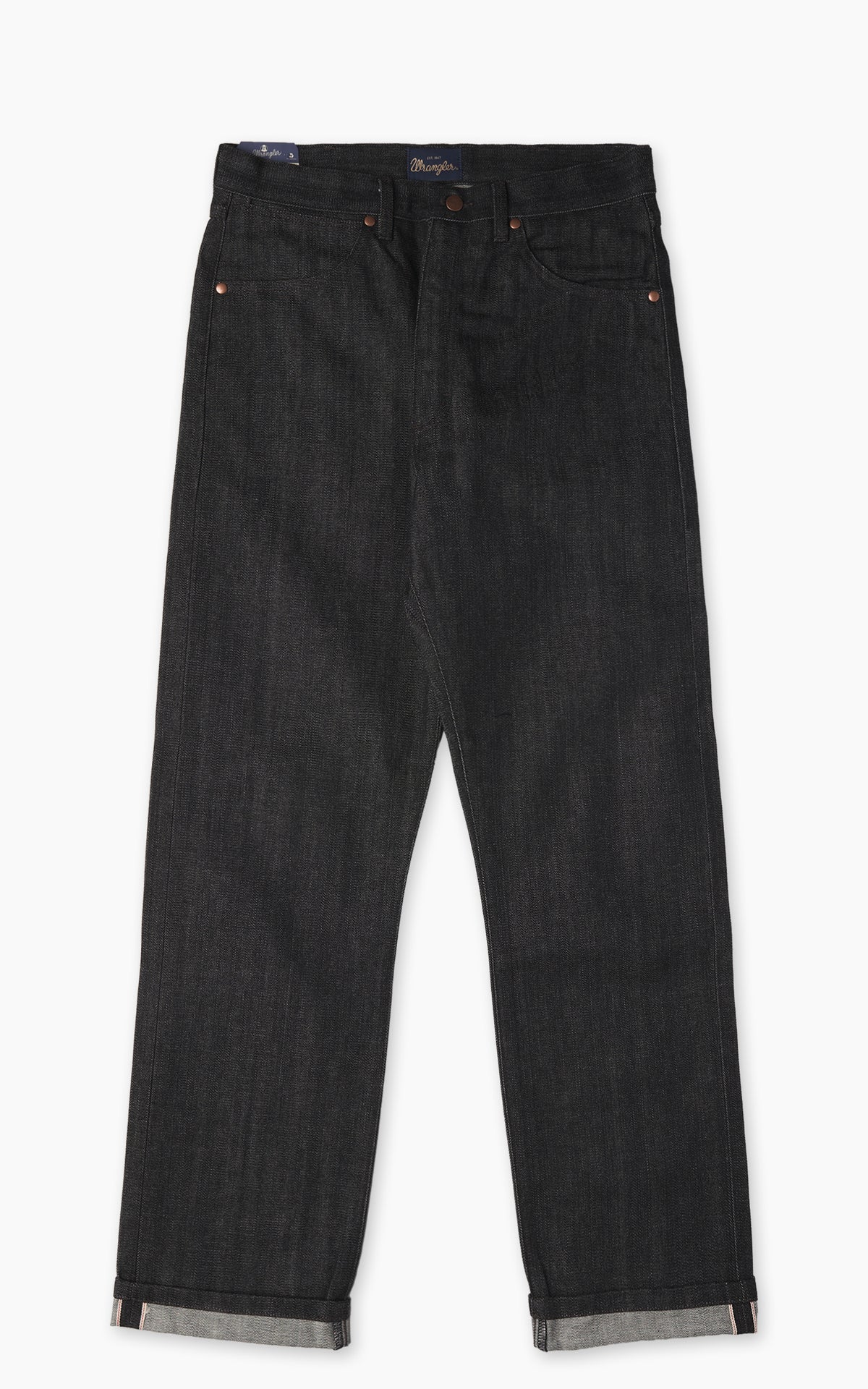 Wrangler Blue Bell 13MWZ Original Cowboy Cut Jean Black Raw