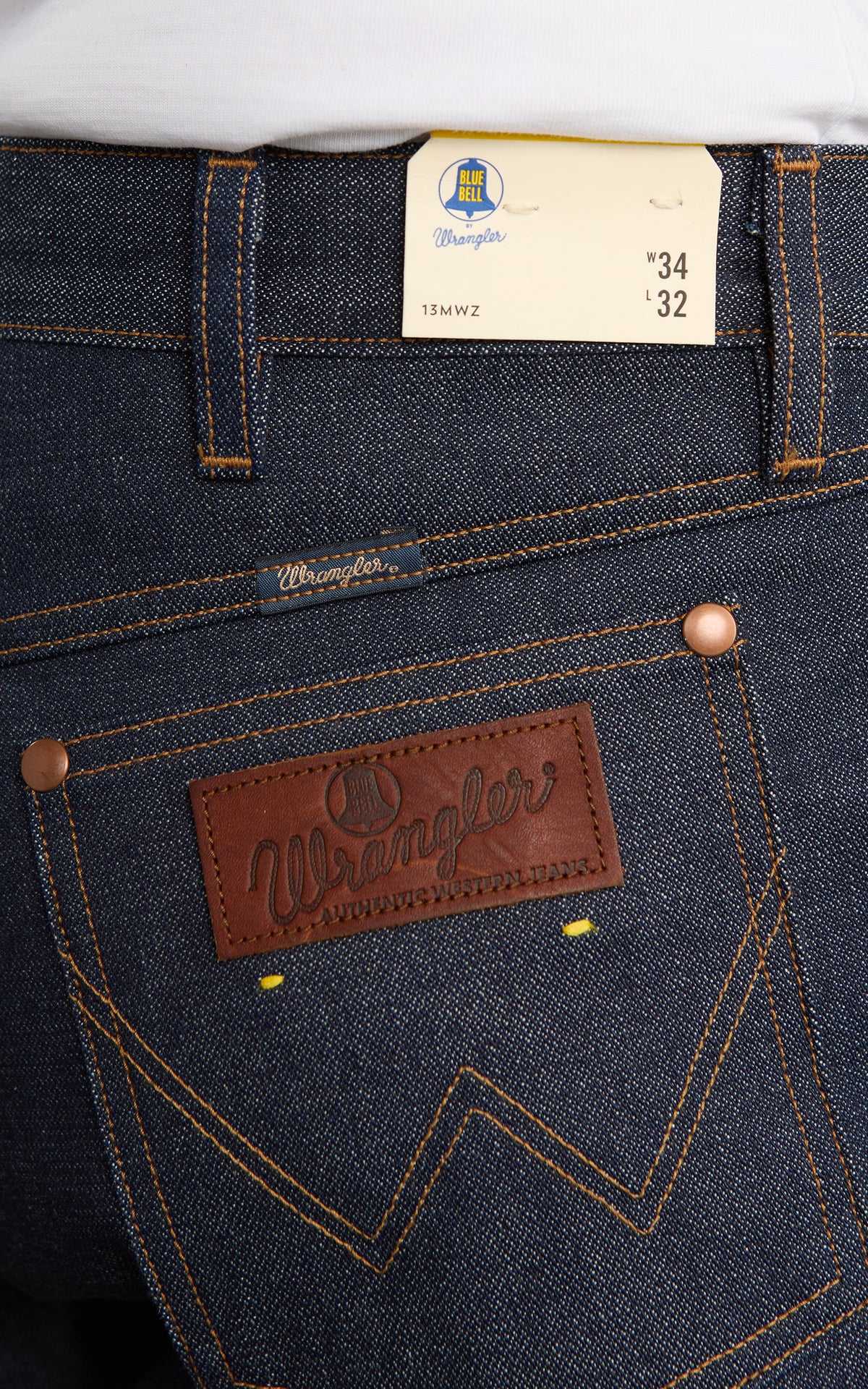 Wrangler Blue Bell 13MWZ Original Cowboy Cut Jean Indigo Raw